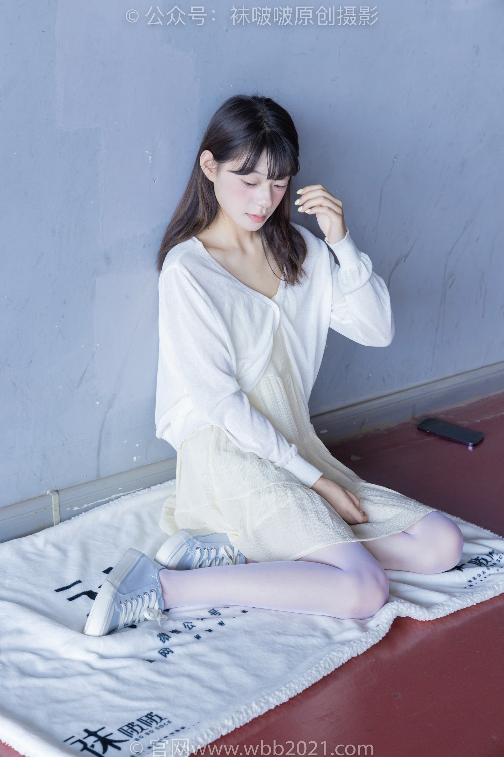 图片[41]-[BoBoSocks袜啵啵]NO.395 糯米-板鞋、白丝[145P] – 速更版-美库