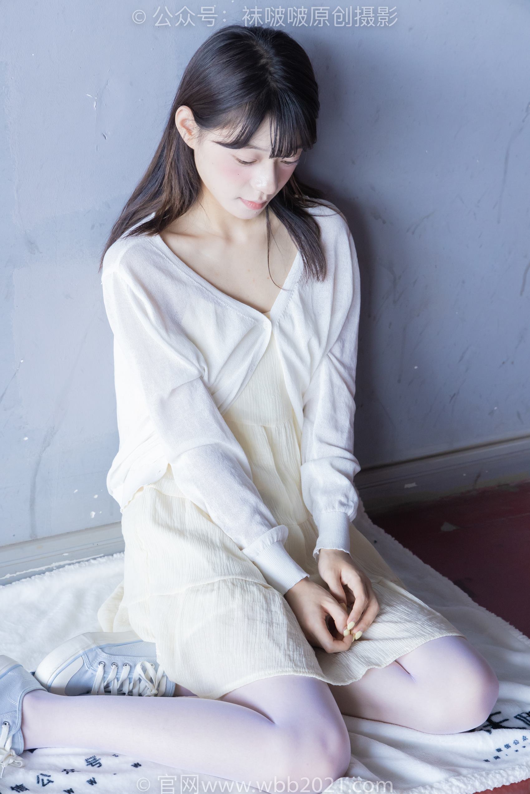 图片[47]-[BoBoSocks袜啵啵]NO.395 糯米-板鞋、白丝[145P] – 速更版-美库