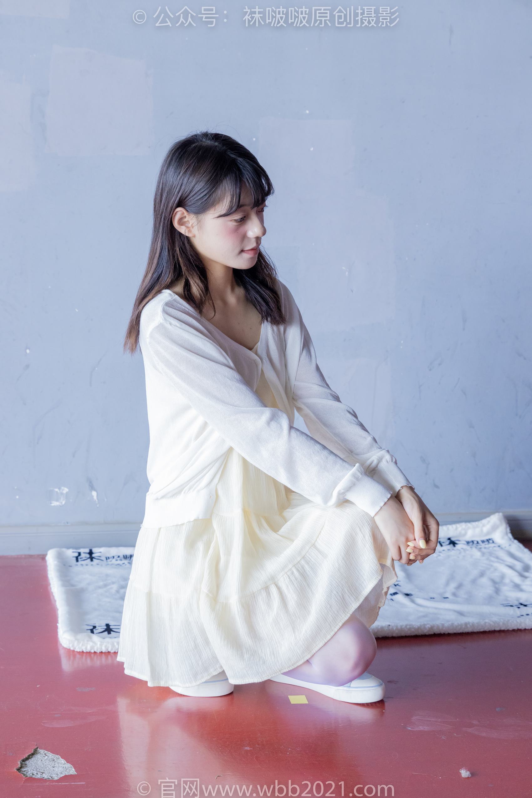 图片[56]-[BoBoSocks袜啵啵]NO.395 糯米-板鞋、白丝[145P] – 速更版-美库