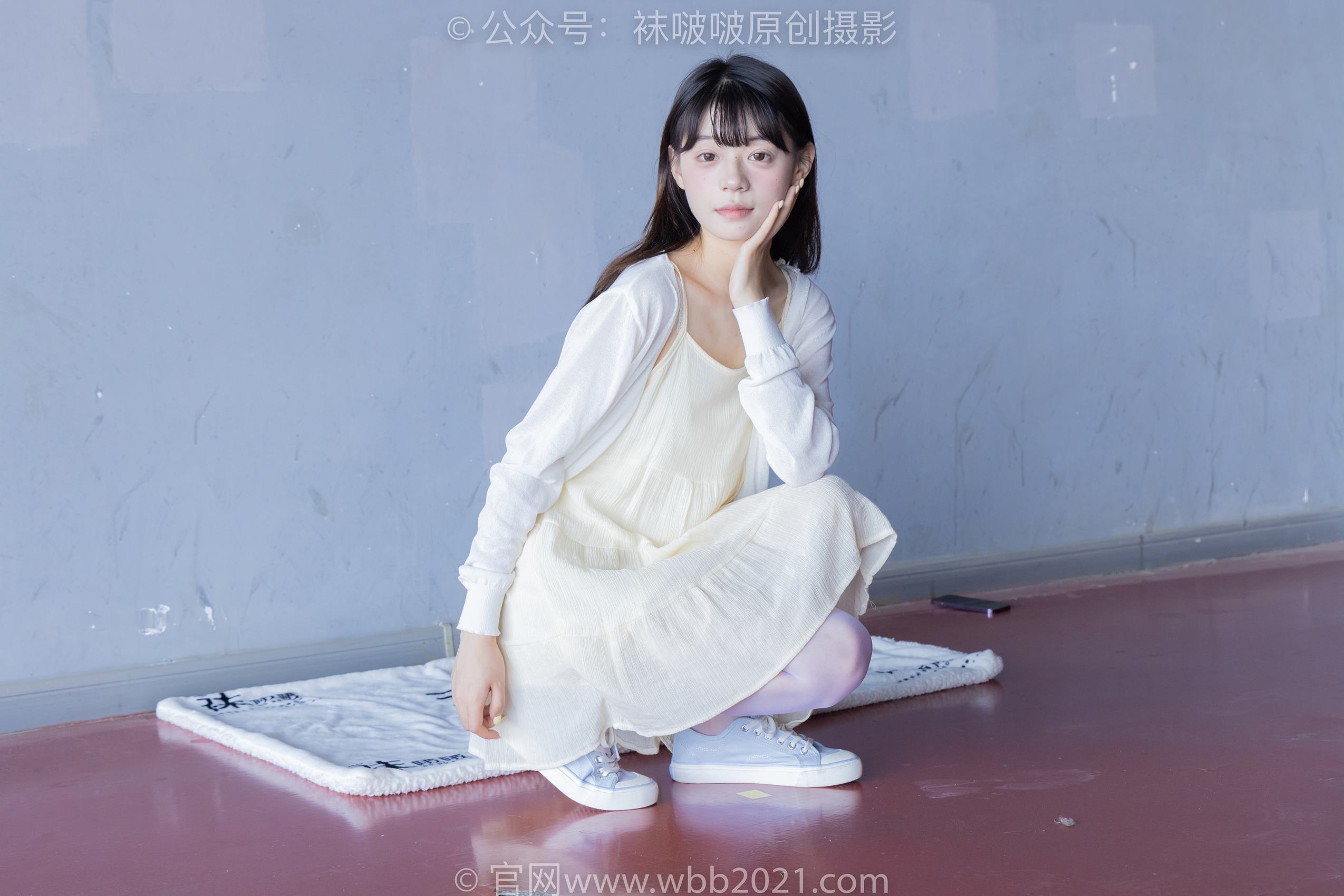 图片[57]-[BoBoSocks袜啵啵]NO.395 糯米-板鞋、白丝[145P] – 速更版-美库