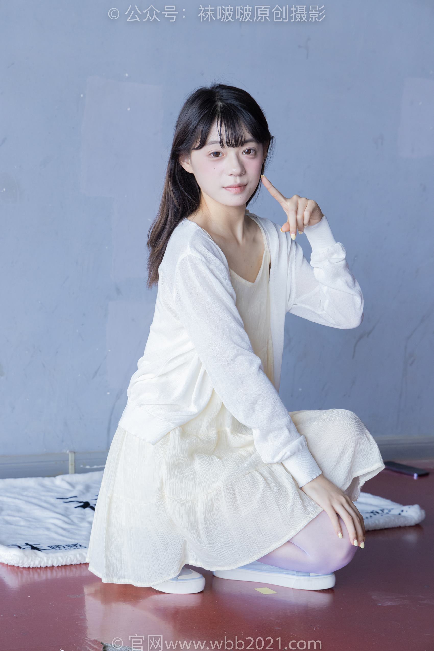 图片[59]-[BoBoSocks袜啵啵]NO.395 糯米-板鞋、白丝[145P] – 速更版-美库