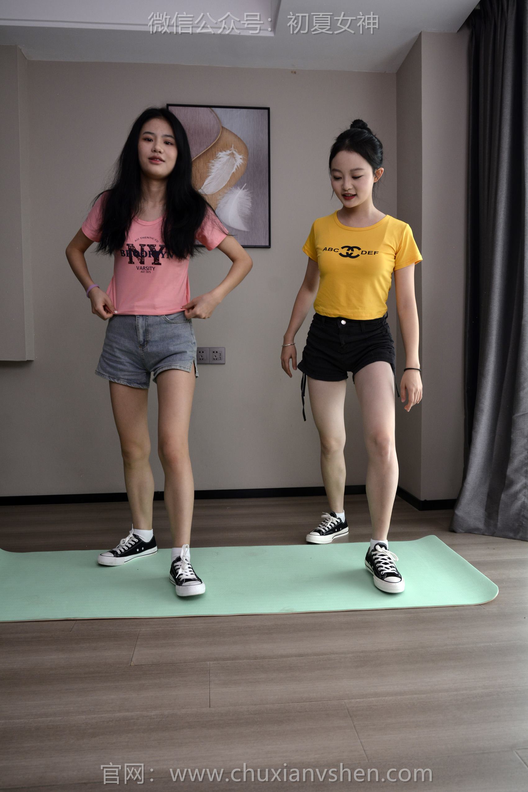 图片[107]-初夏女神 NO.155 双双、小序 日常拉练[180P] – 速更版-美库