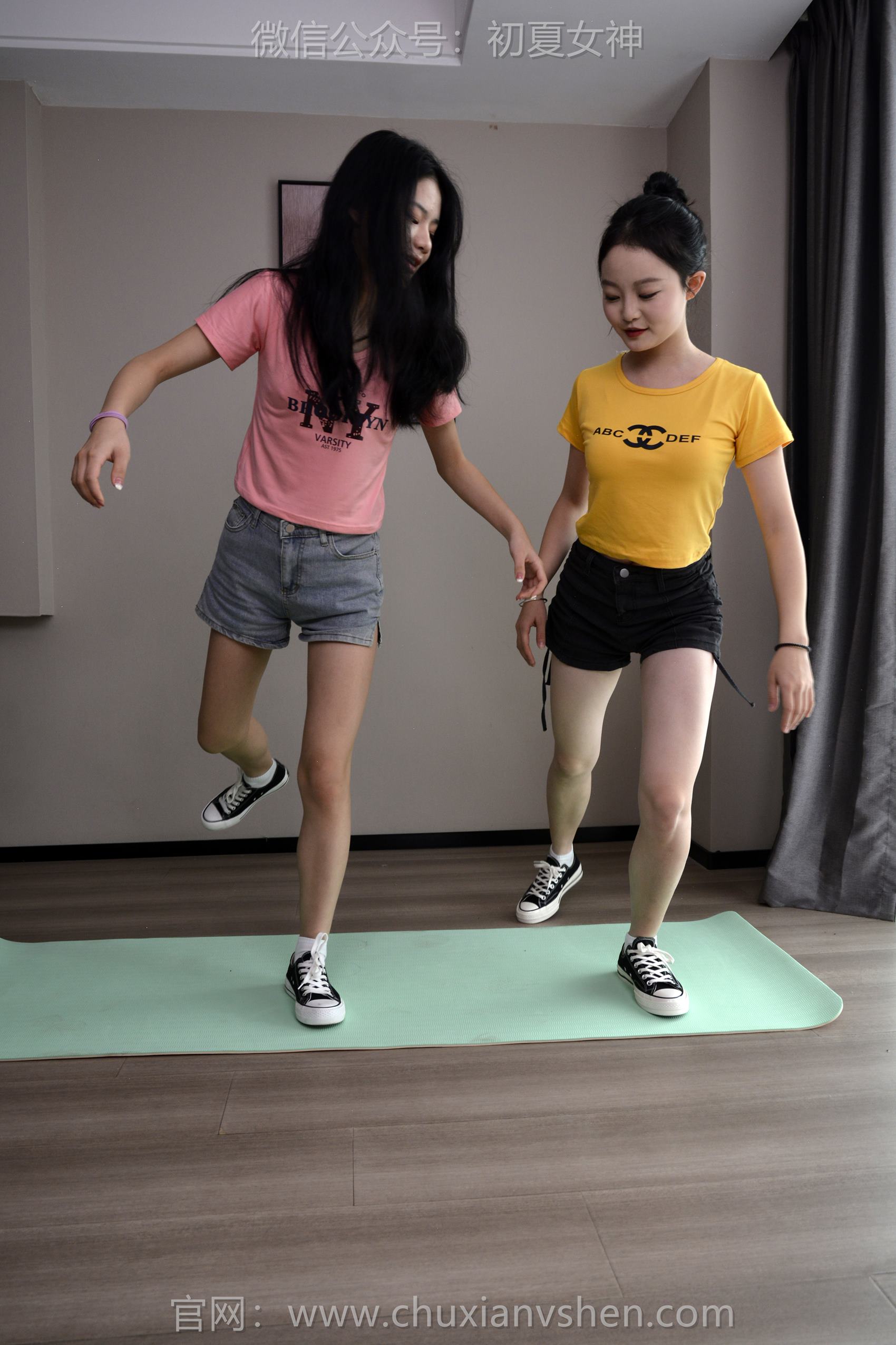 图片[108]-初夏女神 NO.155 双双、小序 日常拉练[180P] – 速更版-美库