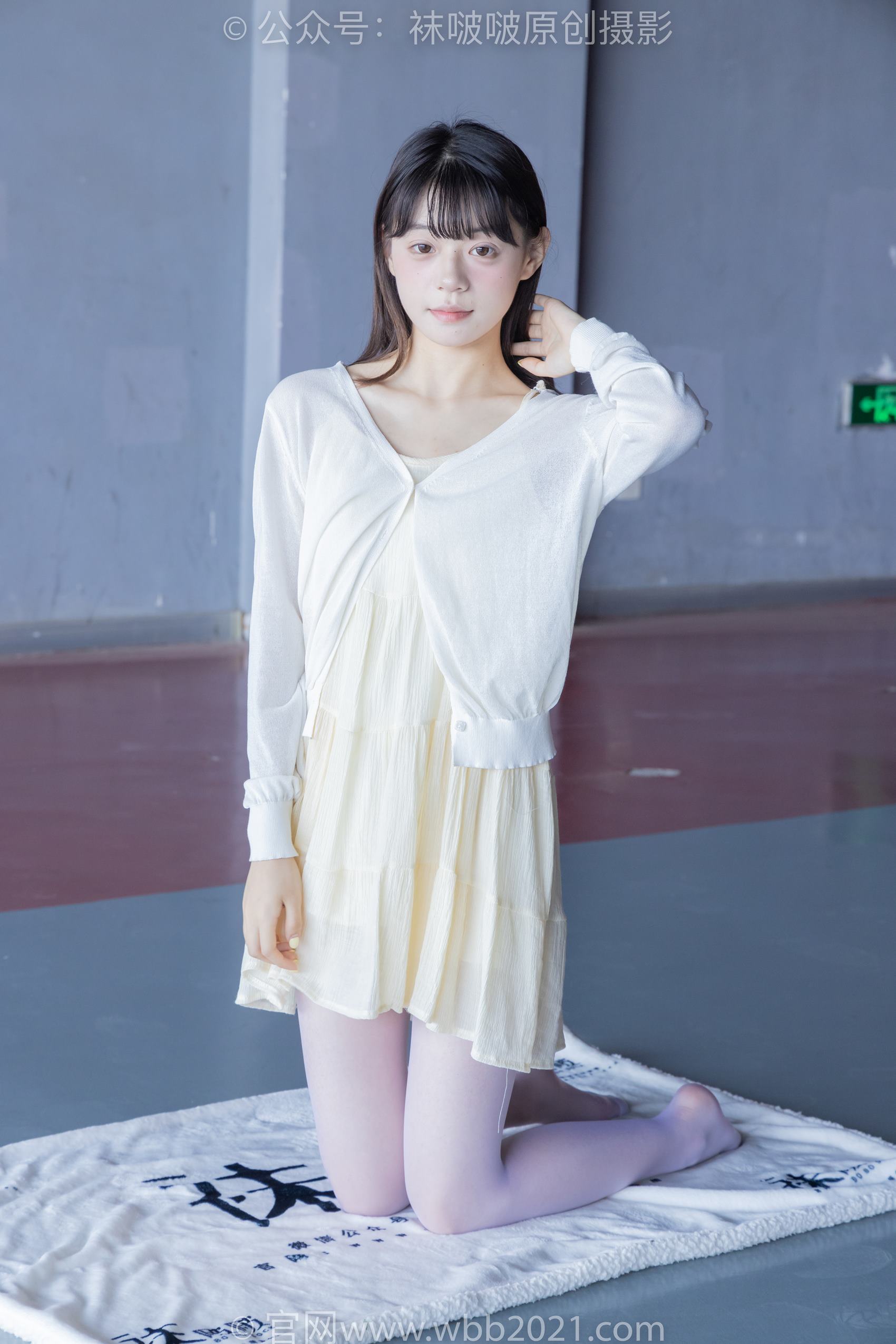 图片[102]-[BoBoSocks袜啵啵]NO.395 糯米-板鞋、白丝[145P] – 速更版-美库