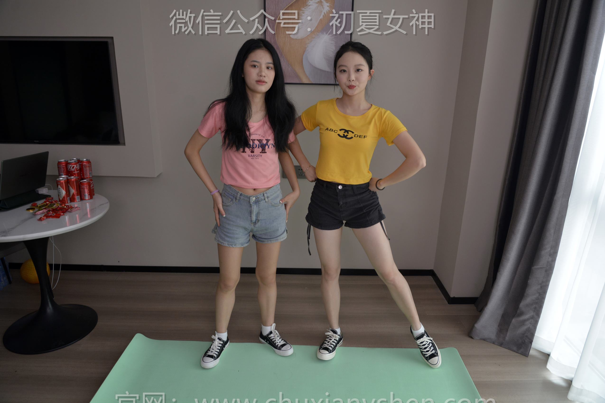 图片[110]-初夏女神 NO.155 双双、小序 日常拉练[180P] – 速更版-美库