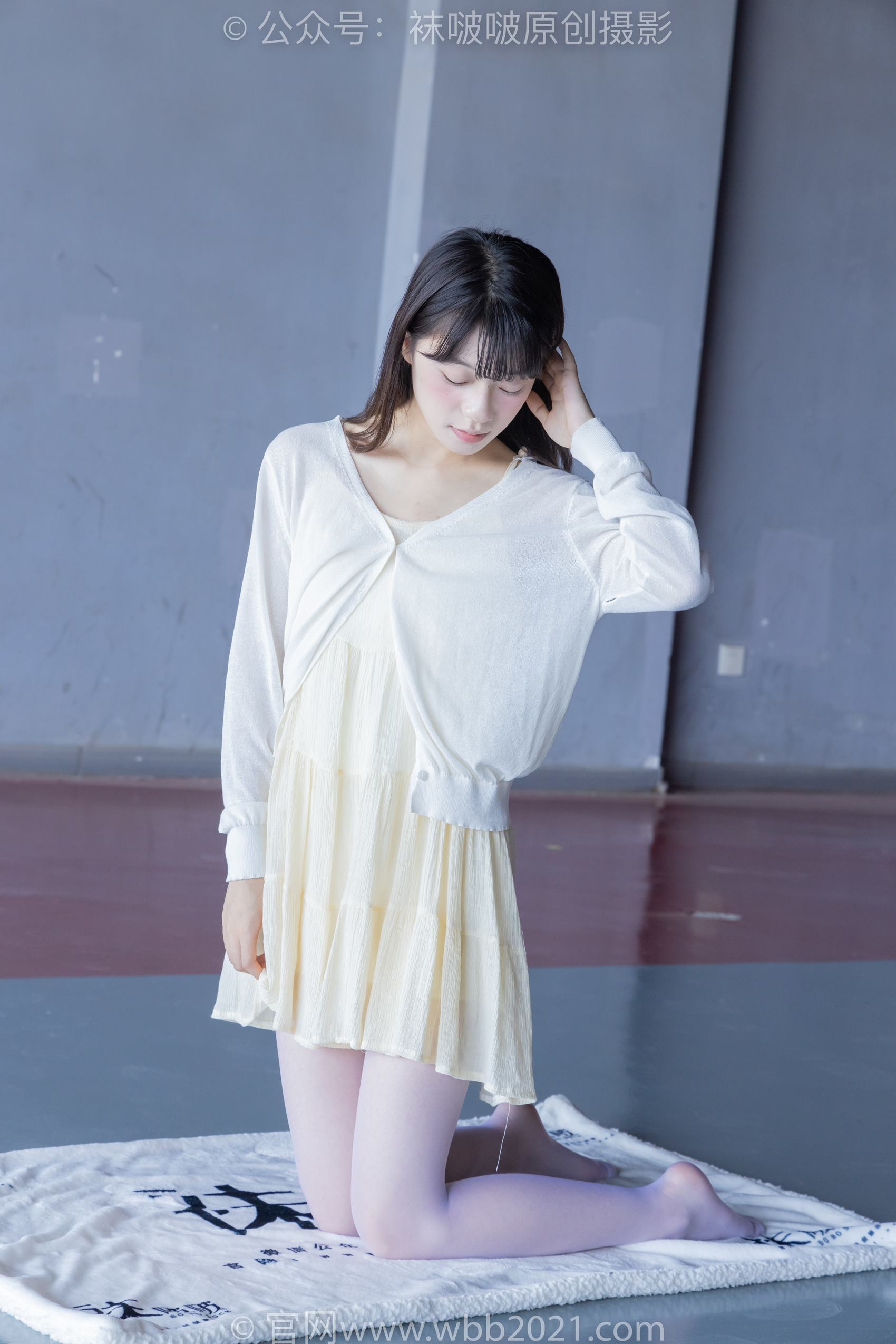 图片[105]-[BoBoSocks袜啵啵]NO.395 糯米-板鞋、白丝[145P] – 速更版-美库