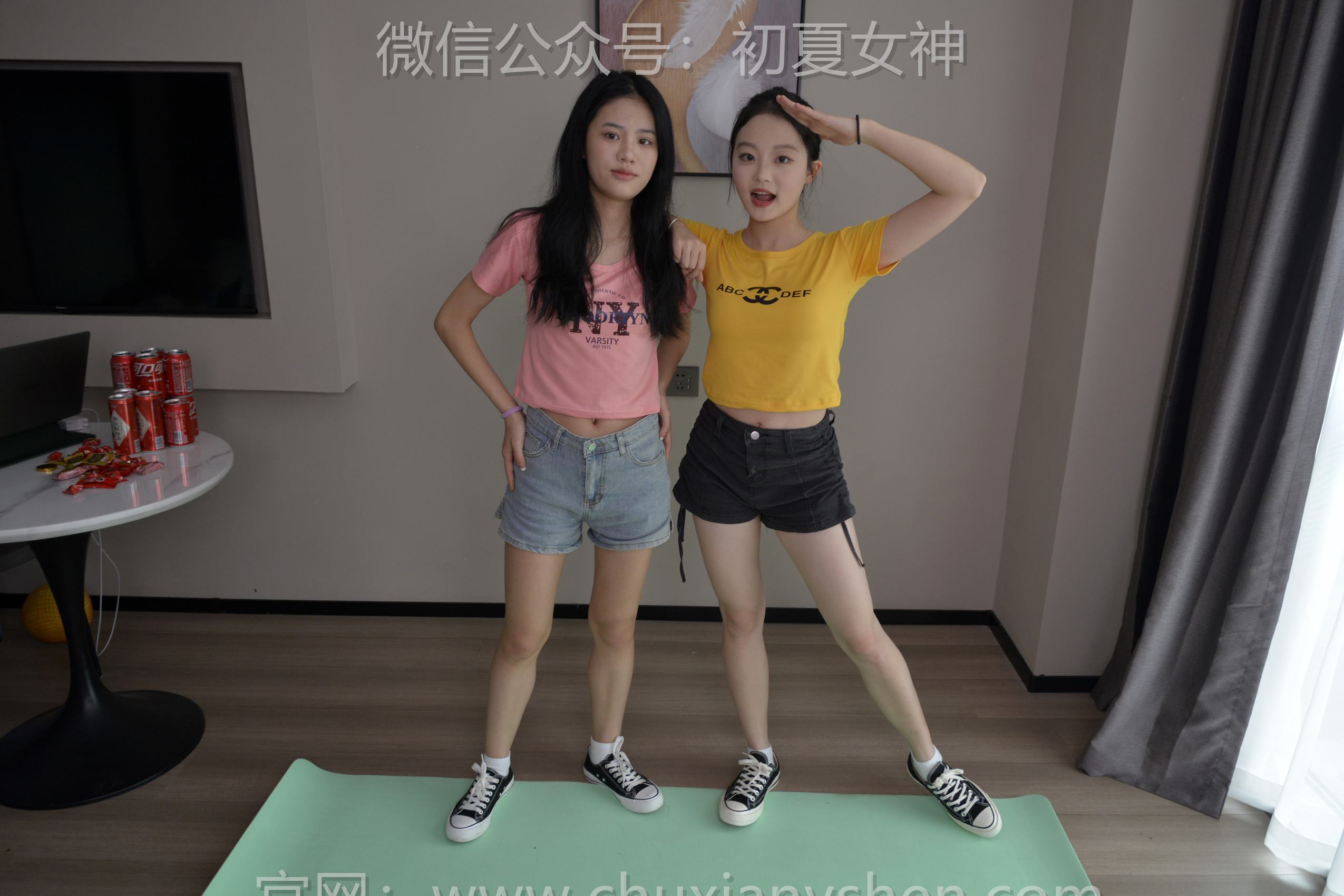 图片[113]-初夏女神 NO.155 双双、小序 日常拉练[180P] – 速更版-美库