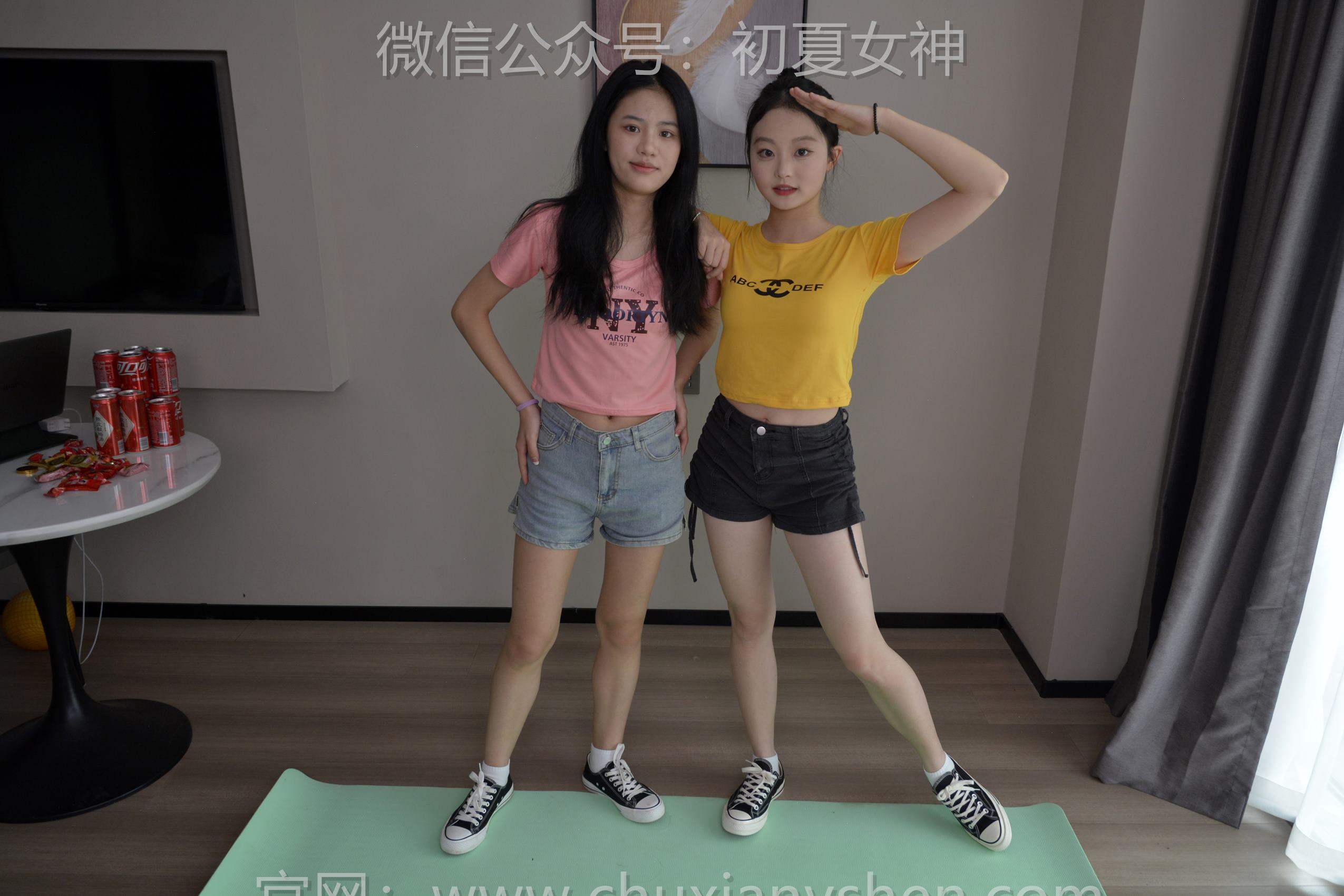 图片[114]-初夏女神 NO.155 双双、小序 日常拉练[180P] – 速更版-美库