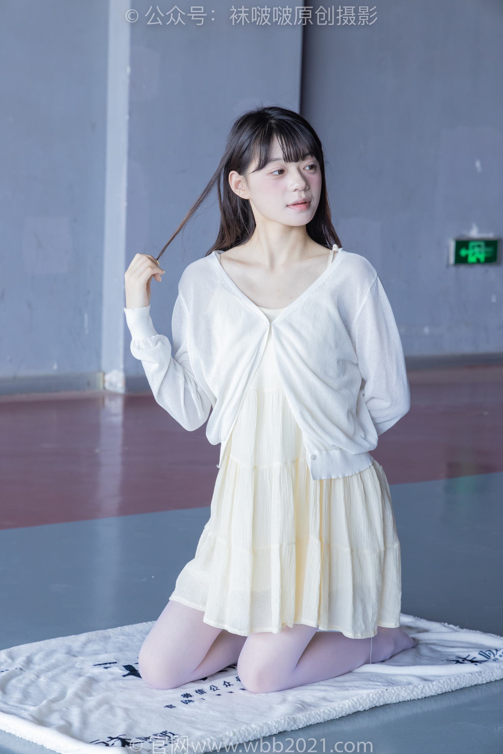 图片[109]-[BoBoSocks袜啵啵]NO.395 糯米-板鞋、白丝[145P] – 速更版-美库