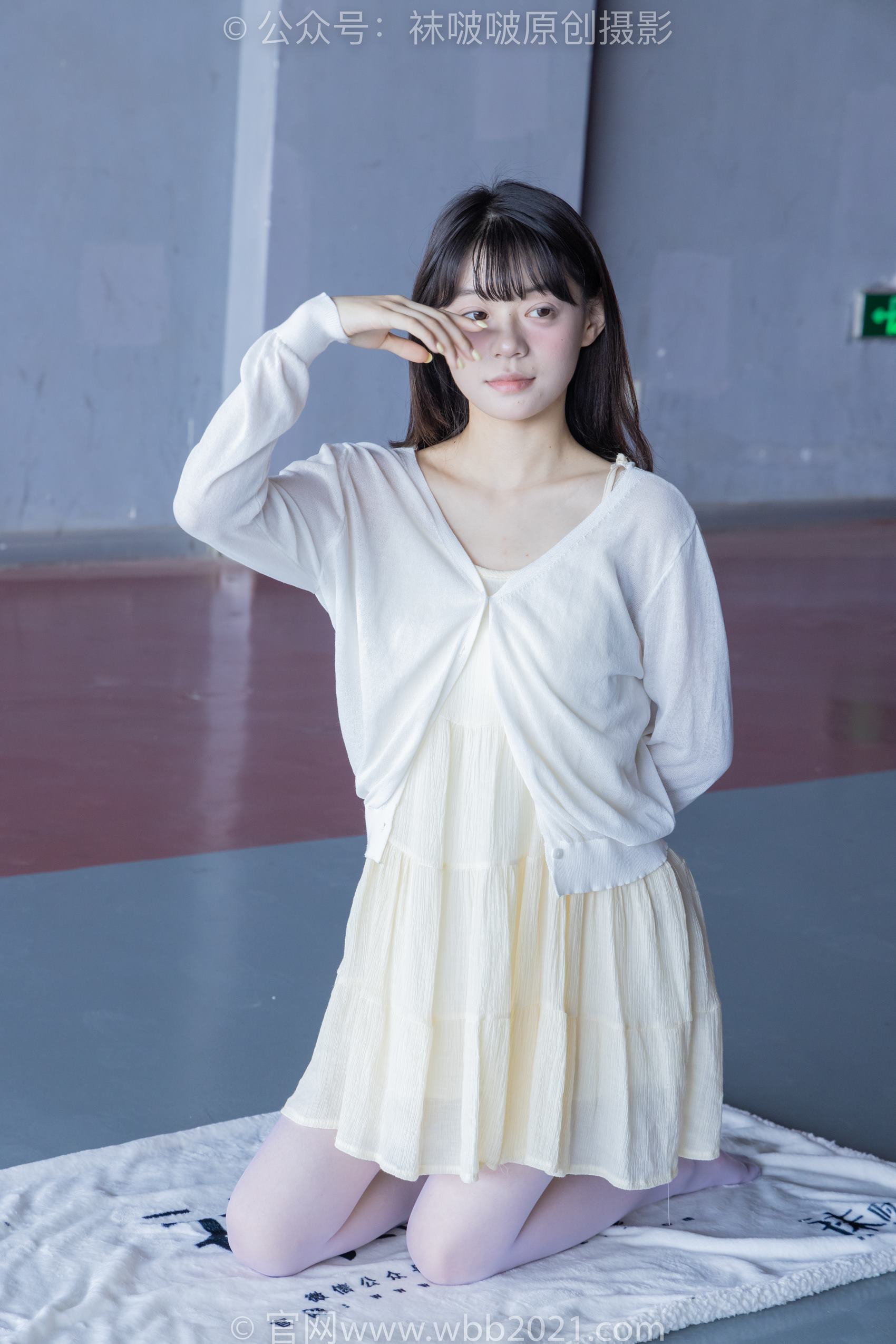 图片[111]-[BoBoSocks袜啵啵]NO.395 糯米-板鞋、白丝[145P] – 速更版-美库