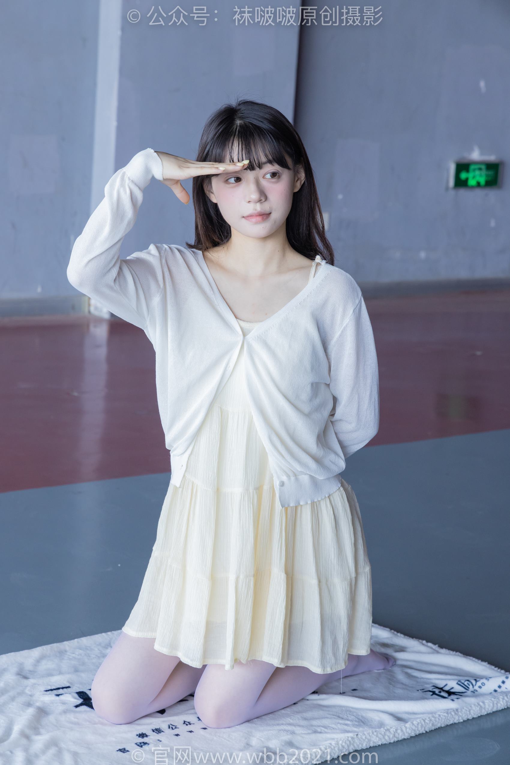 图片[112]-[BoBoSocks袜啵啵]NO.395 糯米-板鞋、白丝[145P] – 速更版-美库