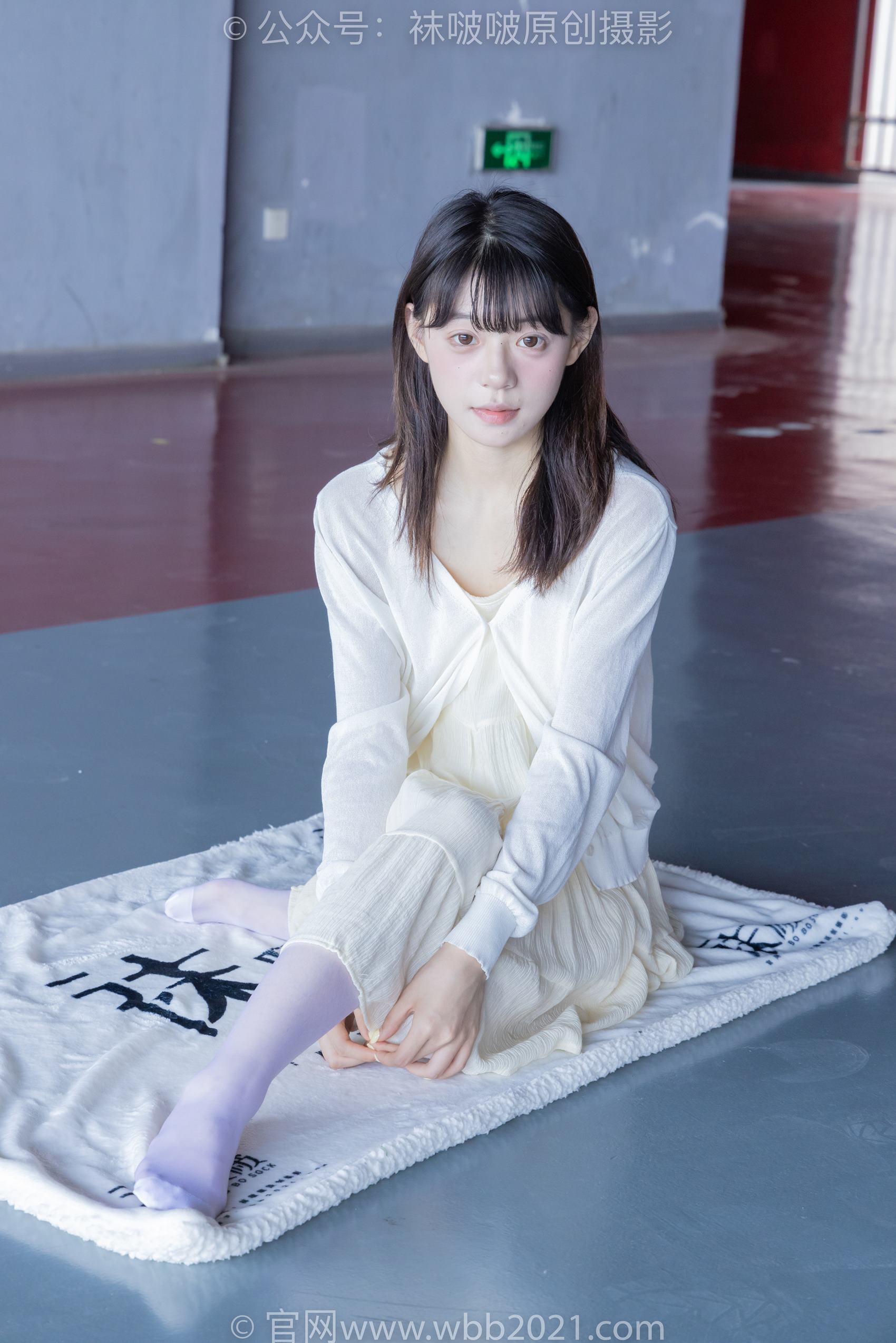 图片[124]-[BoBoSocks袜啵啵]NO.395 糯米-板鞋、白丝[145P] – 速更版-美库