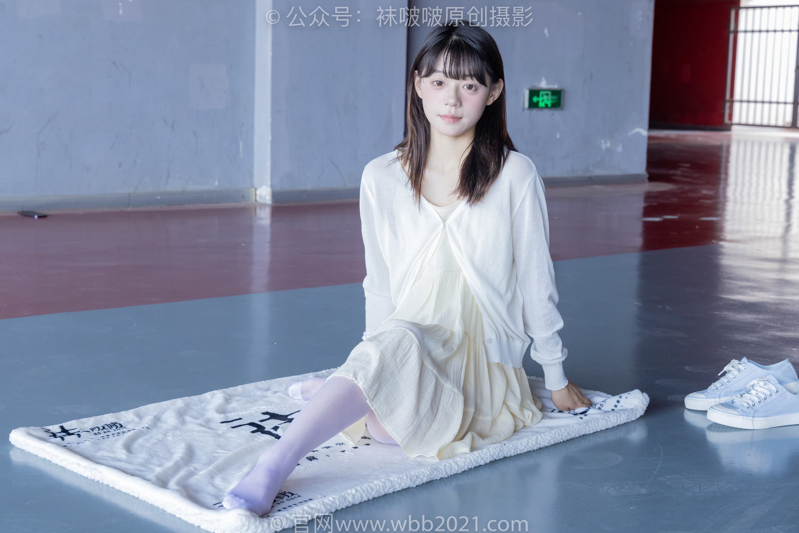 图片[127]-[BoBoSocks袜啵啵]NO.395 糯米-板鞋、白丝[145P] – 速更版-美库