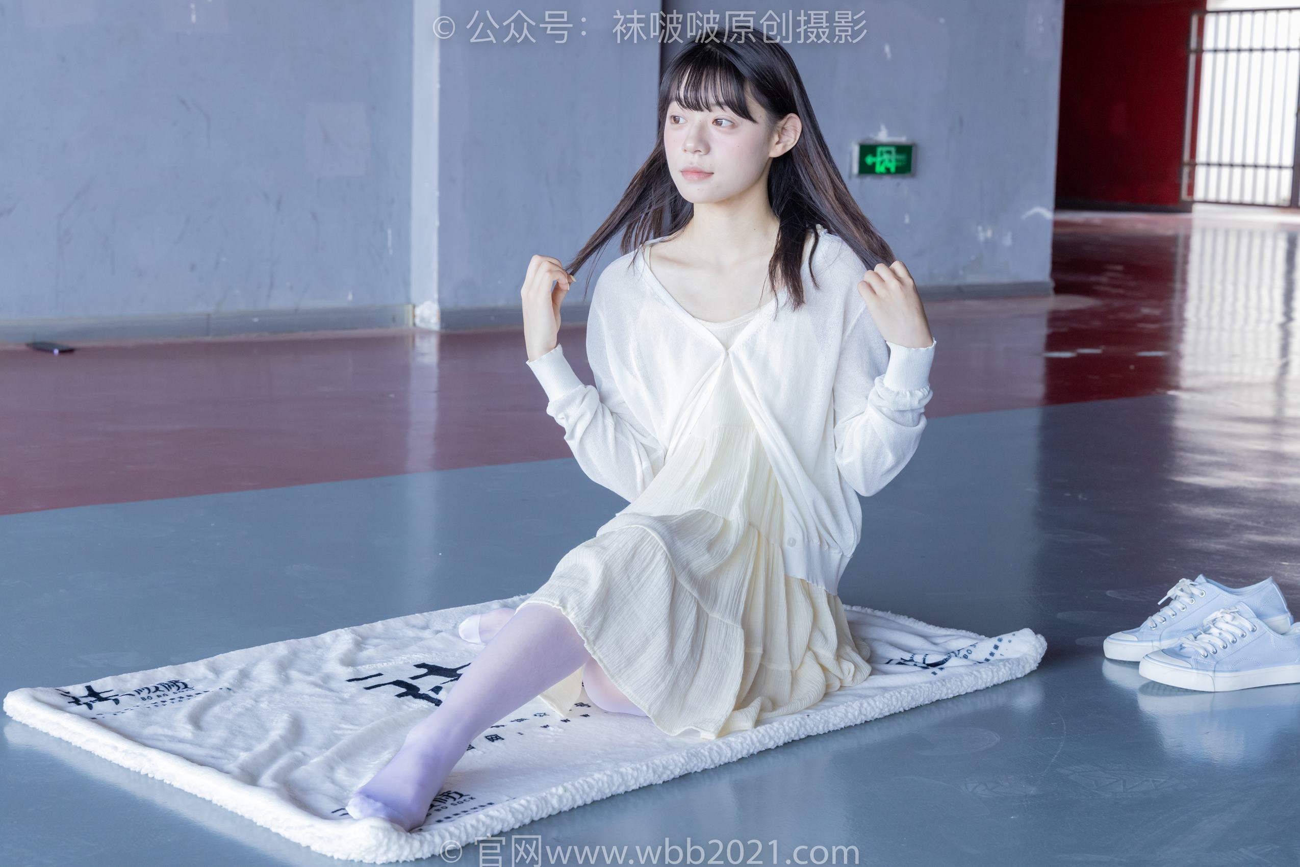 图片[128]-[BoBoSocks袜啵啵]NO.395 糯米-板鞋、白丝[145P] – 速更版-美库