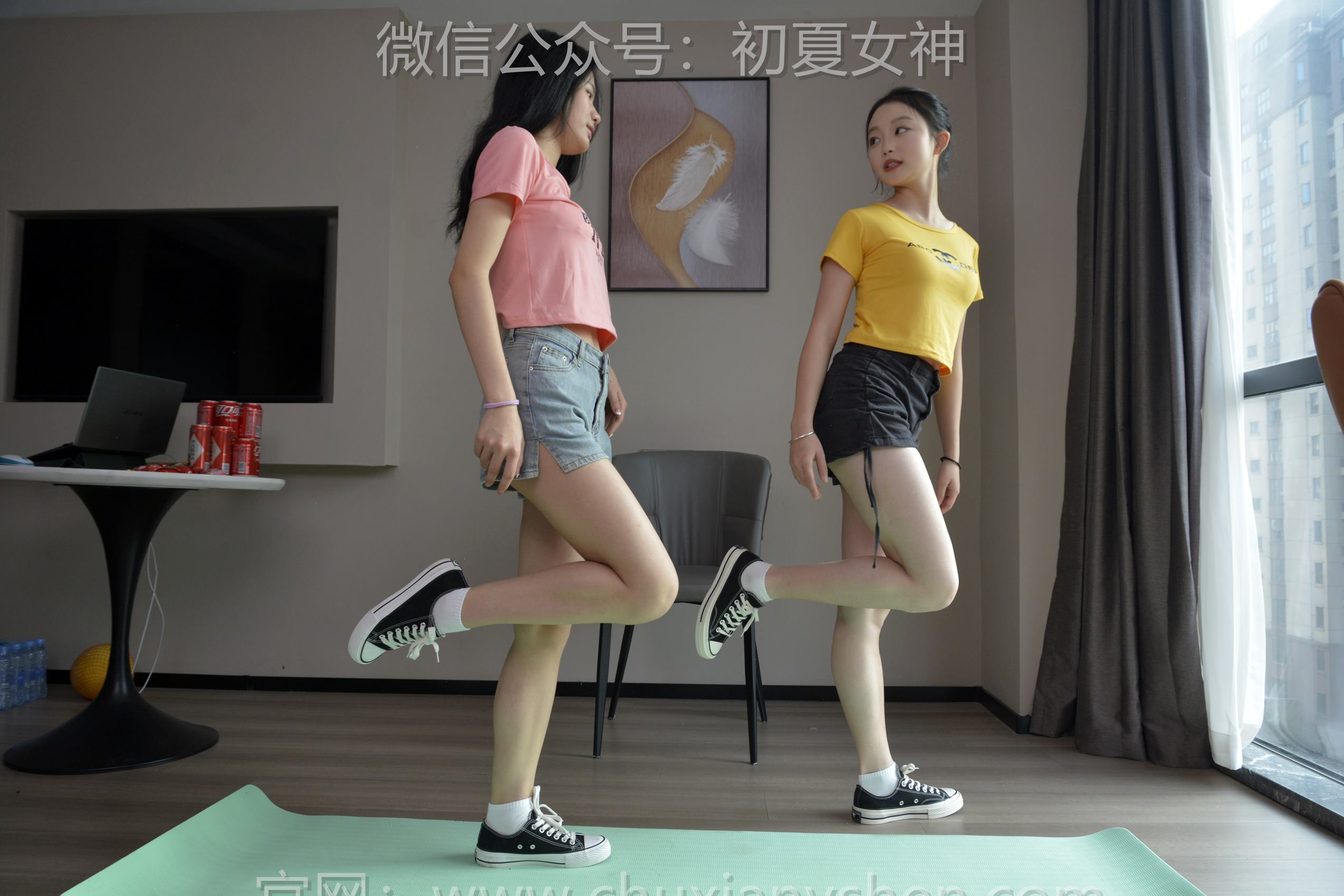 图片[146]-初夏女神 NO.155 双双、小序 日常拉练[180P] – 速更版-美库