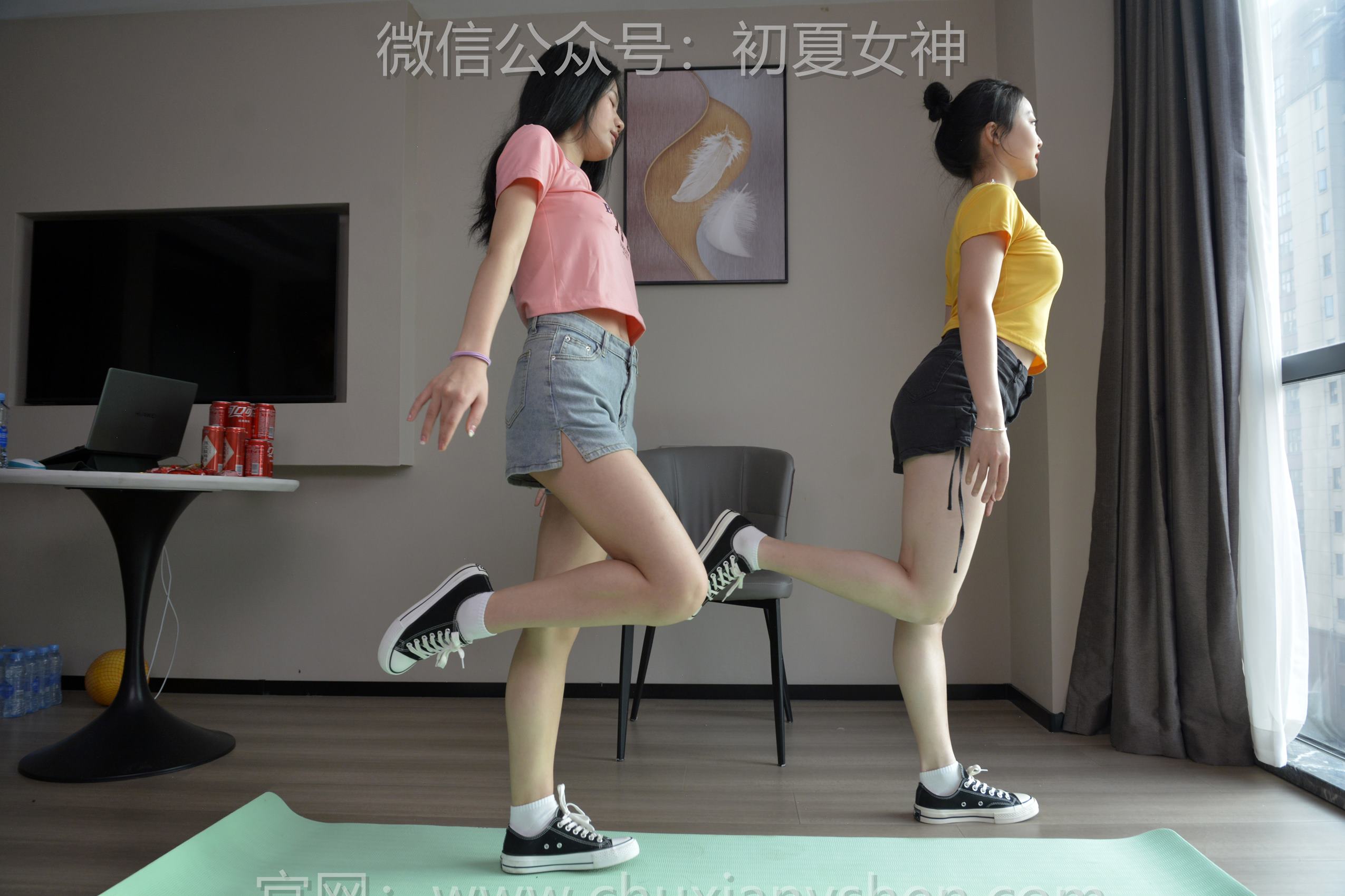 图片[147]-初夏女神 NO.155 双双、小序 日常拉练[180P] – 速更版-美库