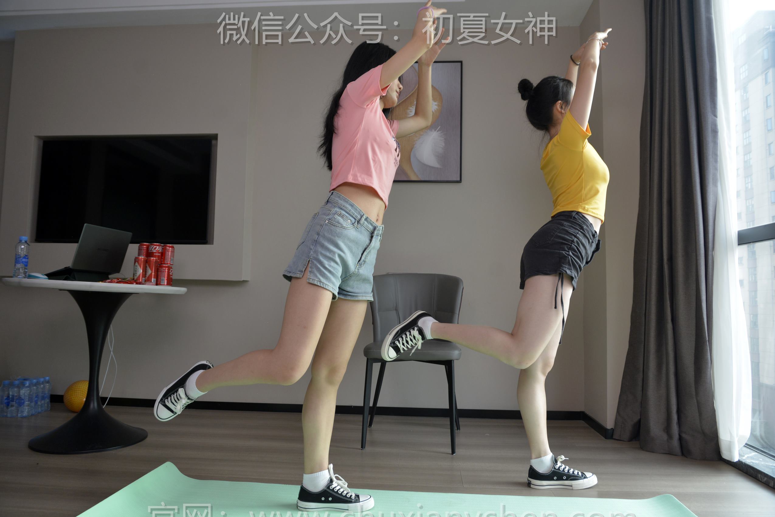 图片[148]-初夏女神 NO.155 双双、小序 日常拉练[180P] – 速更版-美库