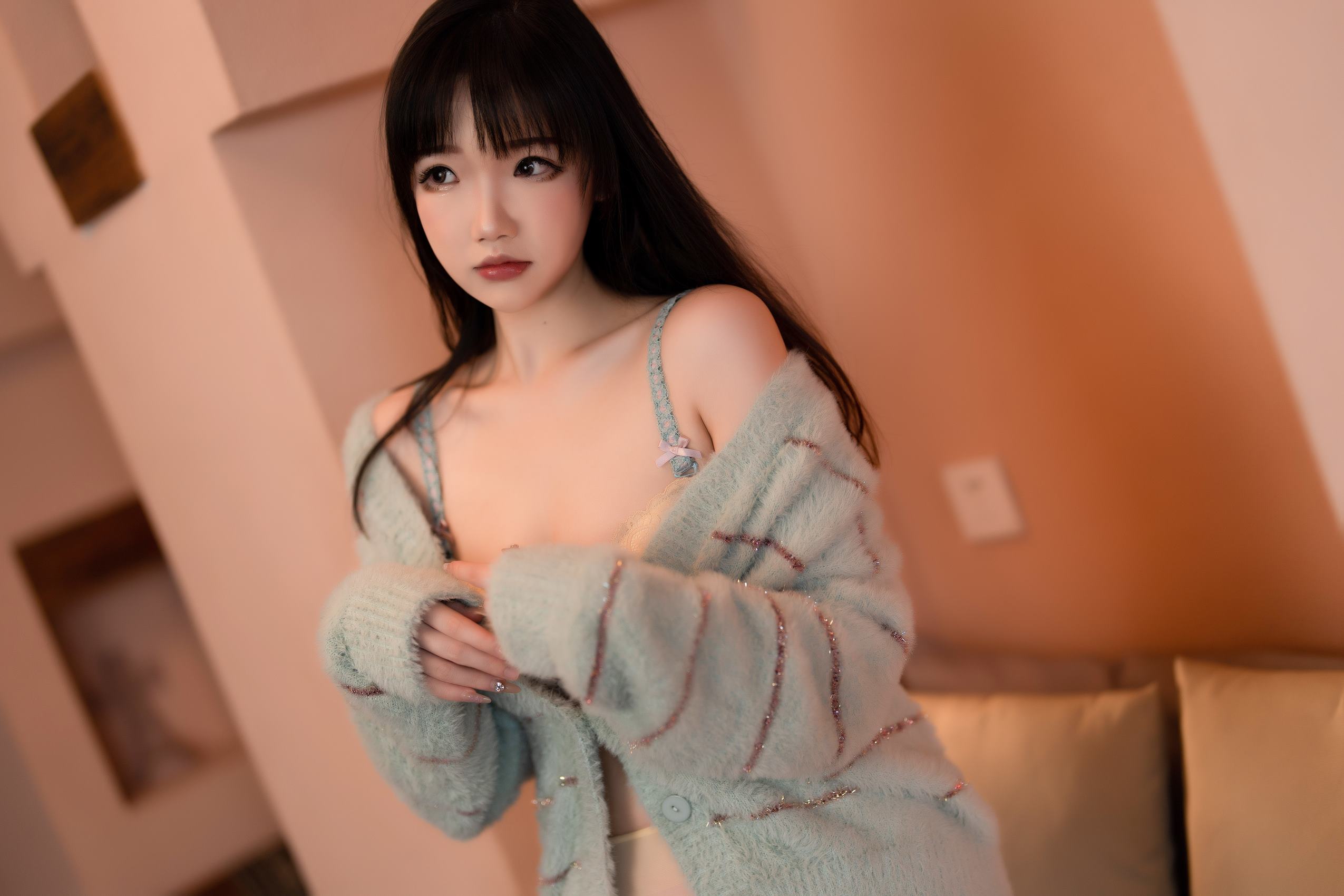 图片[38]-雪晴Astra – 静谧薄荷绿[46P] – 速更版-美库