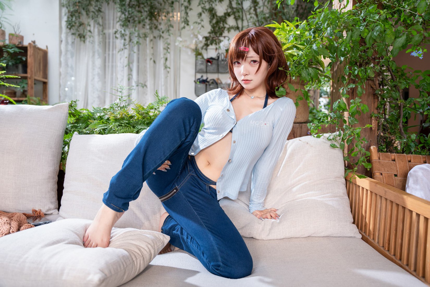 图片[36]-花铃 – 円香牛仔裤[51P] – 速更版-美库