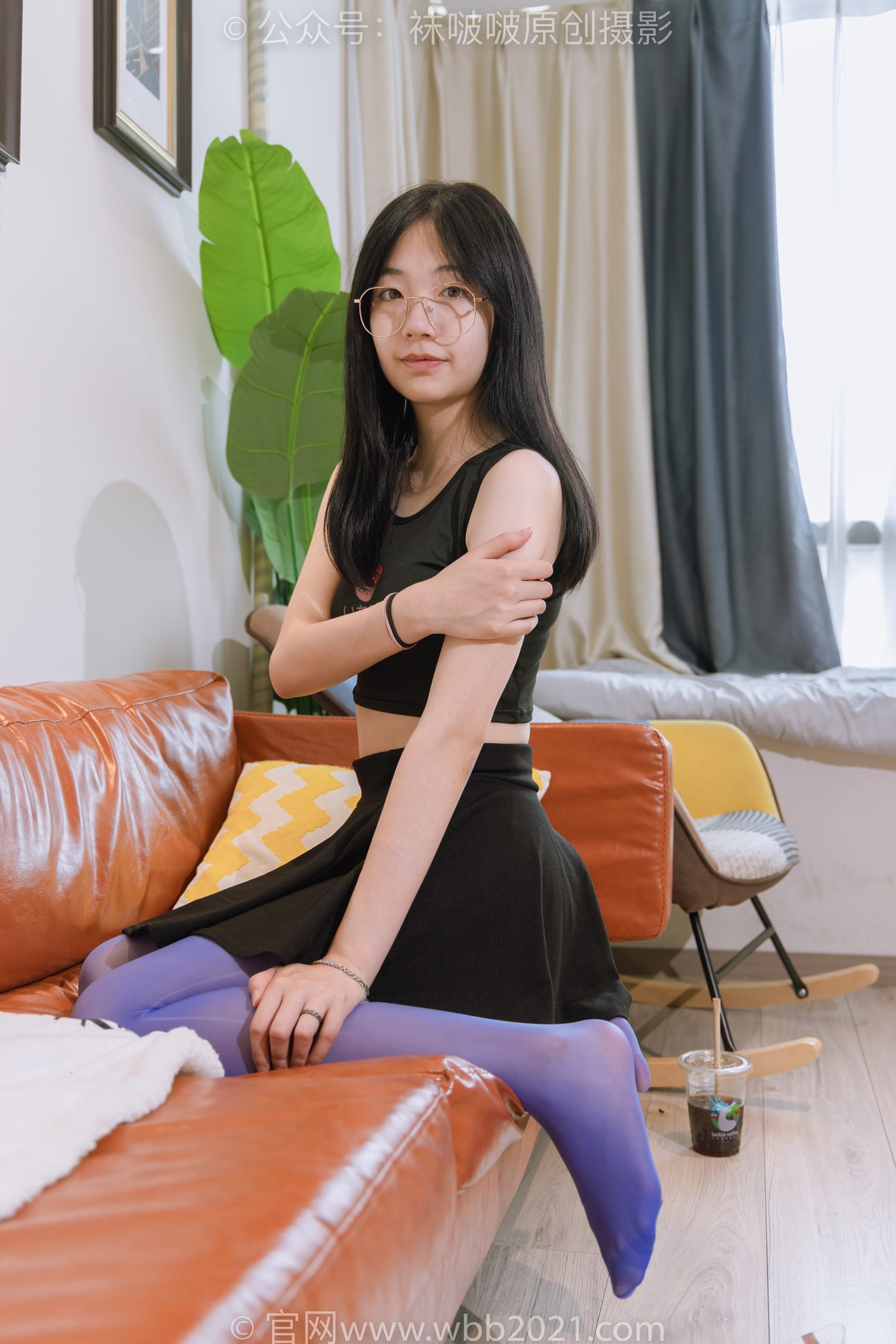 图片[87]-[BoBoSocks袜啵啵]NO.396 小甜豆-两双高跟鞋、油亮黑丝、油亮蓝丝[140P] – 速更版-美库