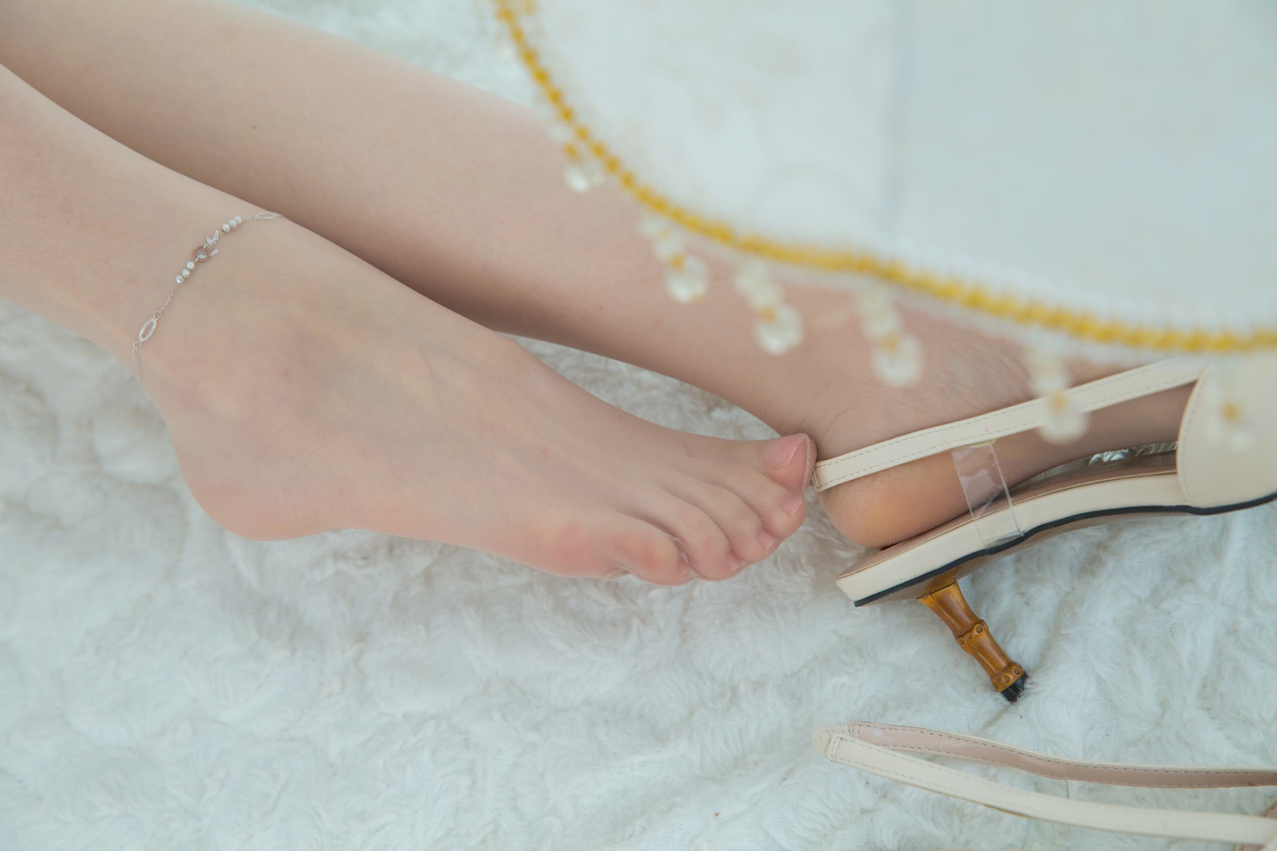 图片[88]-Sia不吃鱼 绿色吊带 [124P] – 速更版-美库