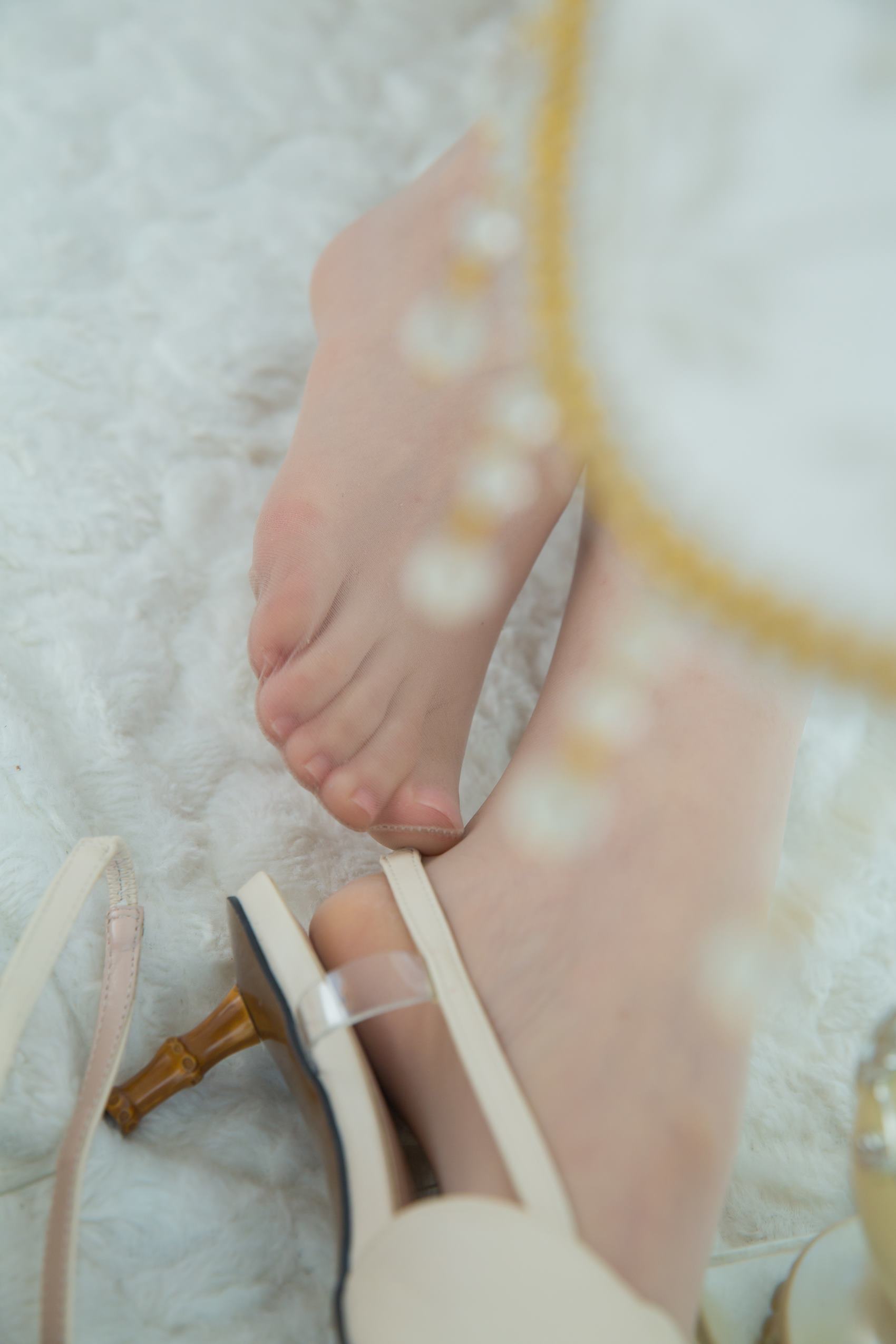 图片[89]-Sia不吃鱼 绿色吊带 [124P] – 速更版-美库