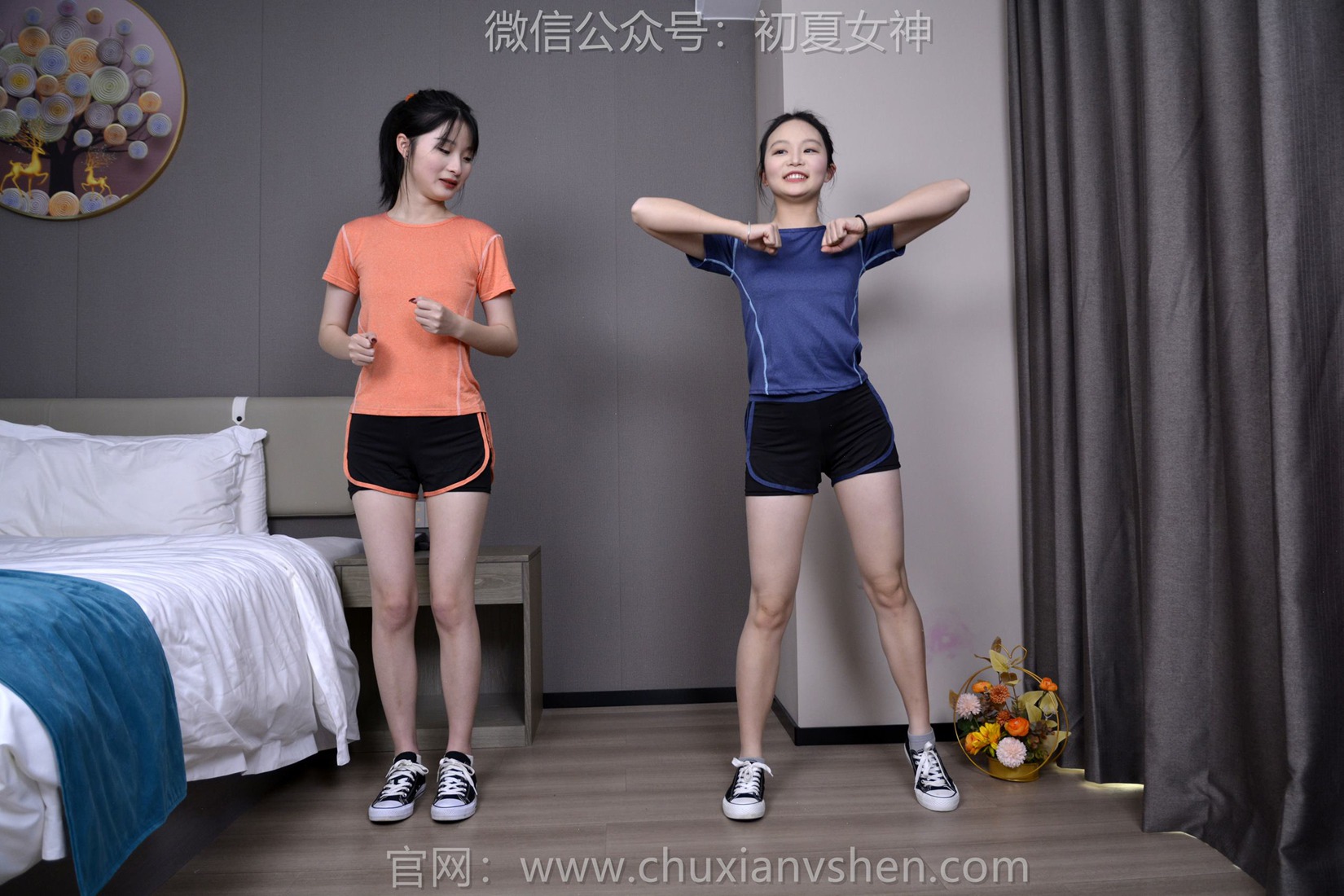 图片[24]-初夏女神 NO.157 双双、安妮 运动起来[200P] – 速更版-美库