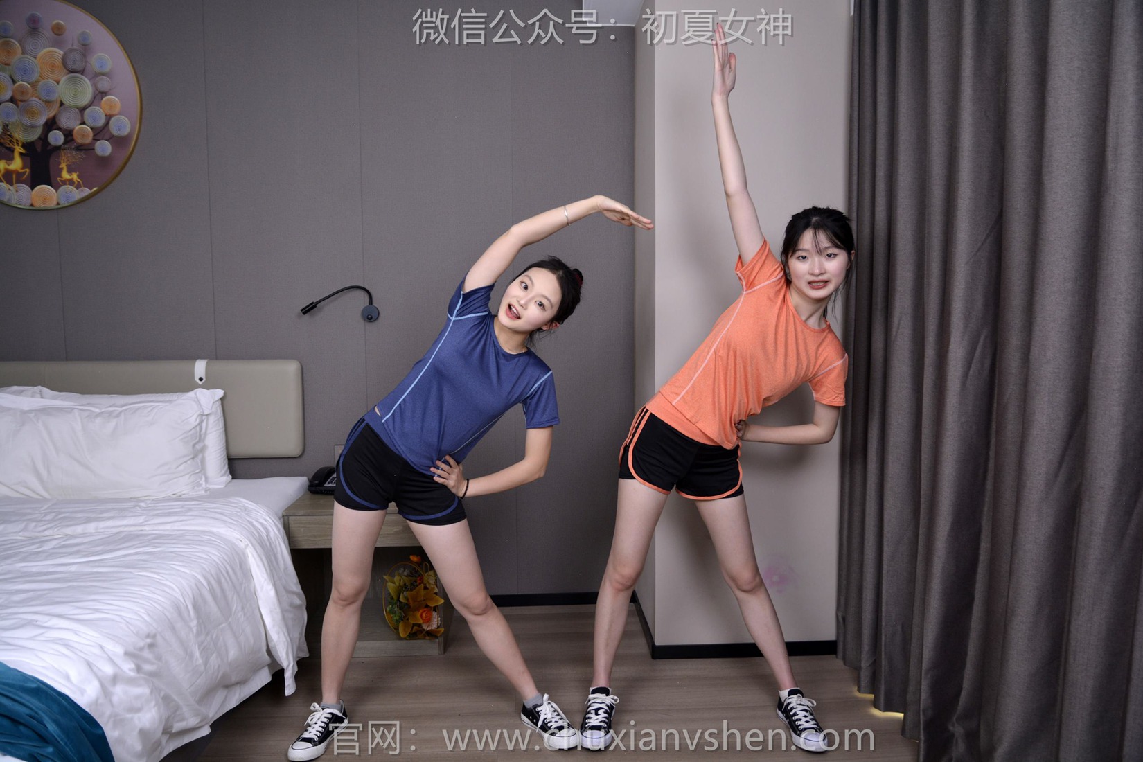 图片[74]-初夏女神 NO.157 双双、安妮 运动起来[200P] – 速更版-美库