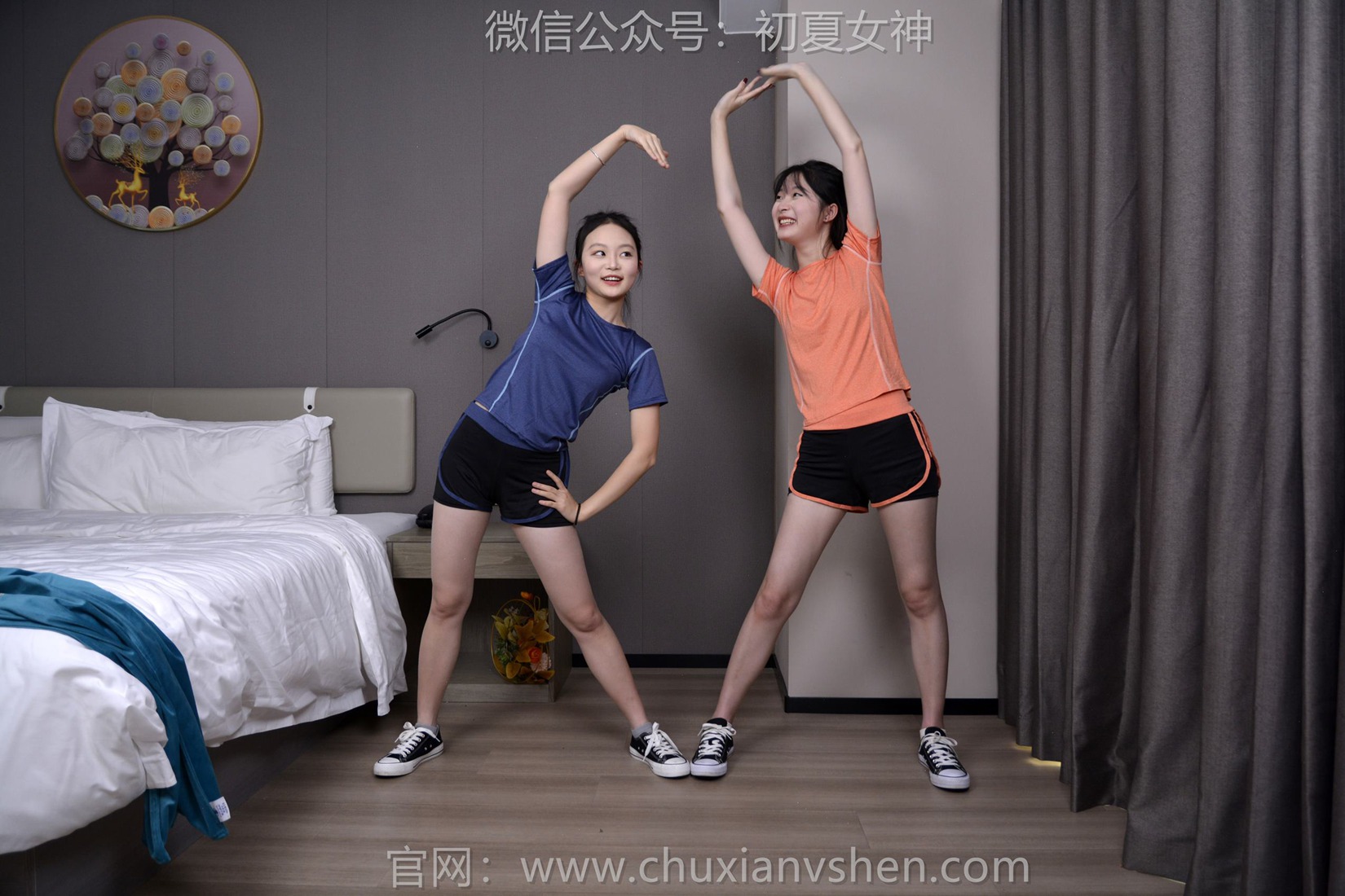 图片[80]-初夏女神 NO.157 双双、安妮 运动起来[200P] – 速更版-美库