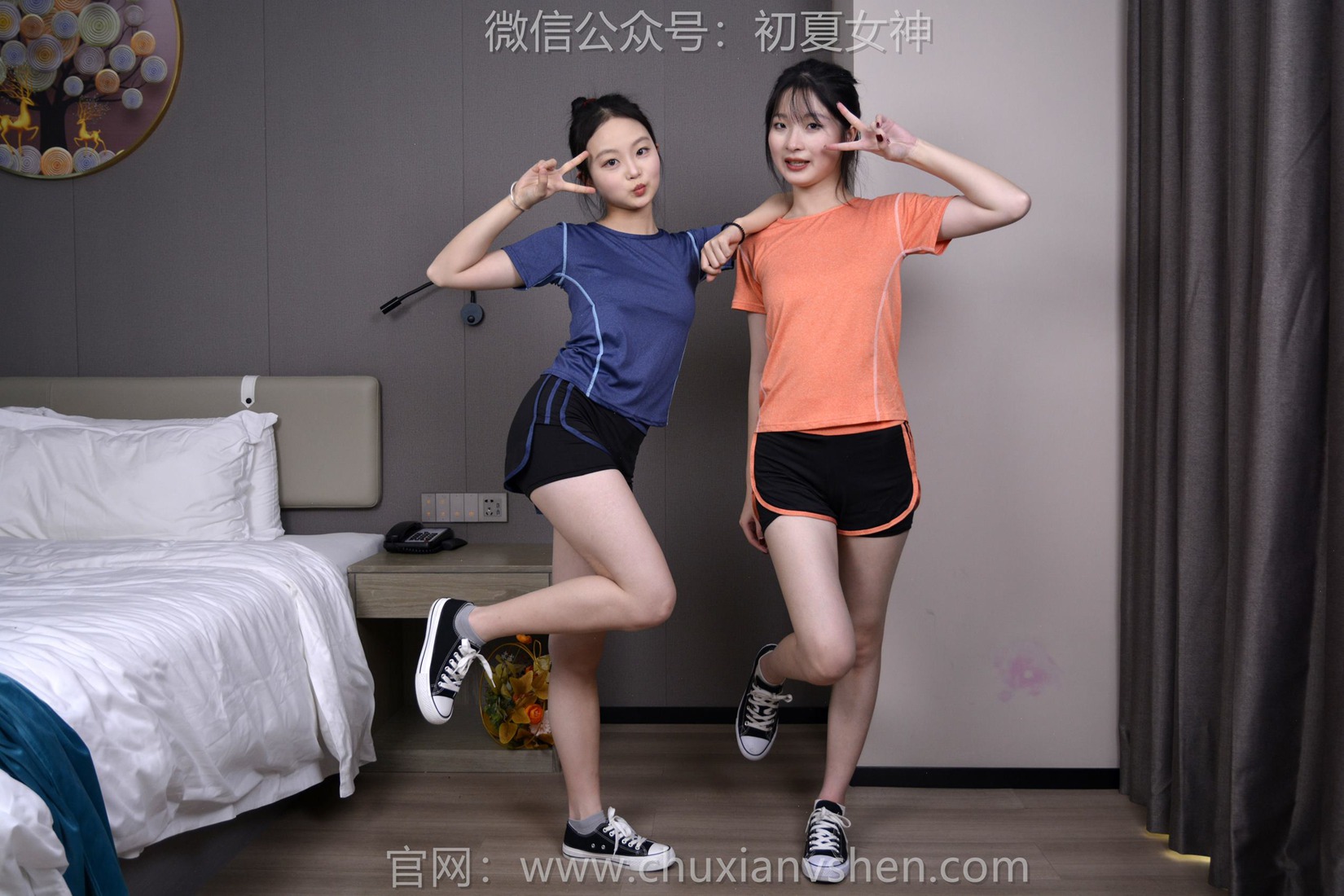 图片[82]-初夏女神 NO.157 双双、安妮 运动起来[200P] – 速更版-美库