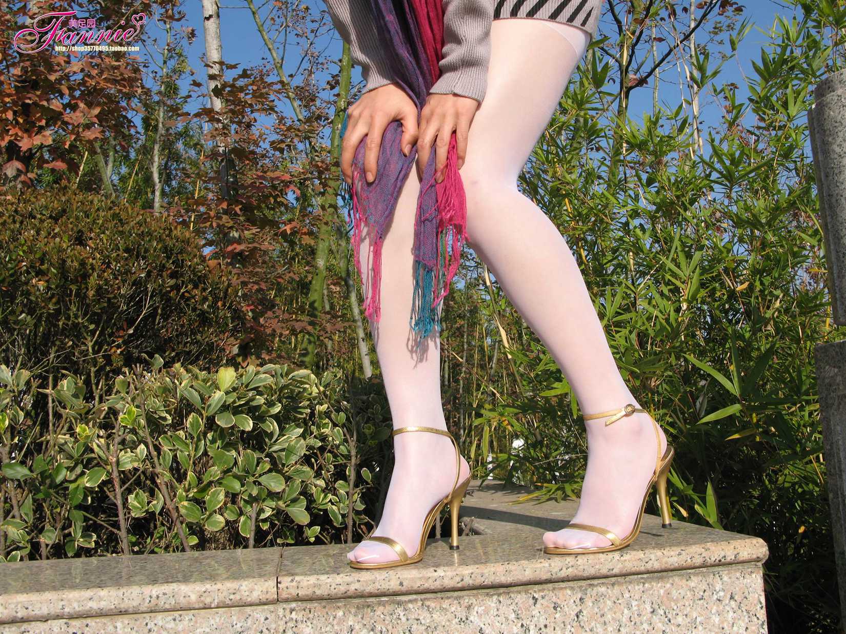 图片[22]-Fannie芬妮每足园 No.542 阳光下的丝恋 白丝[75P] – 速更版-美库