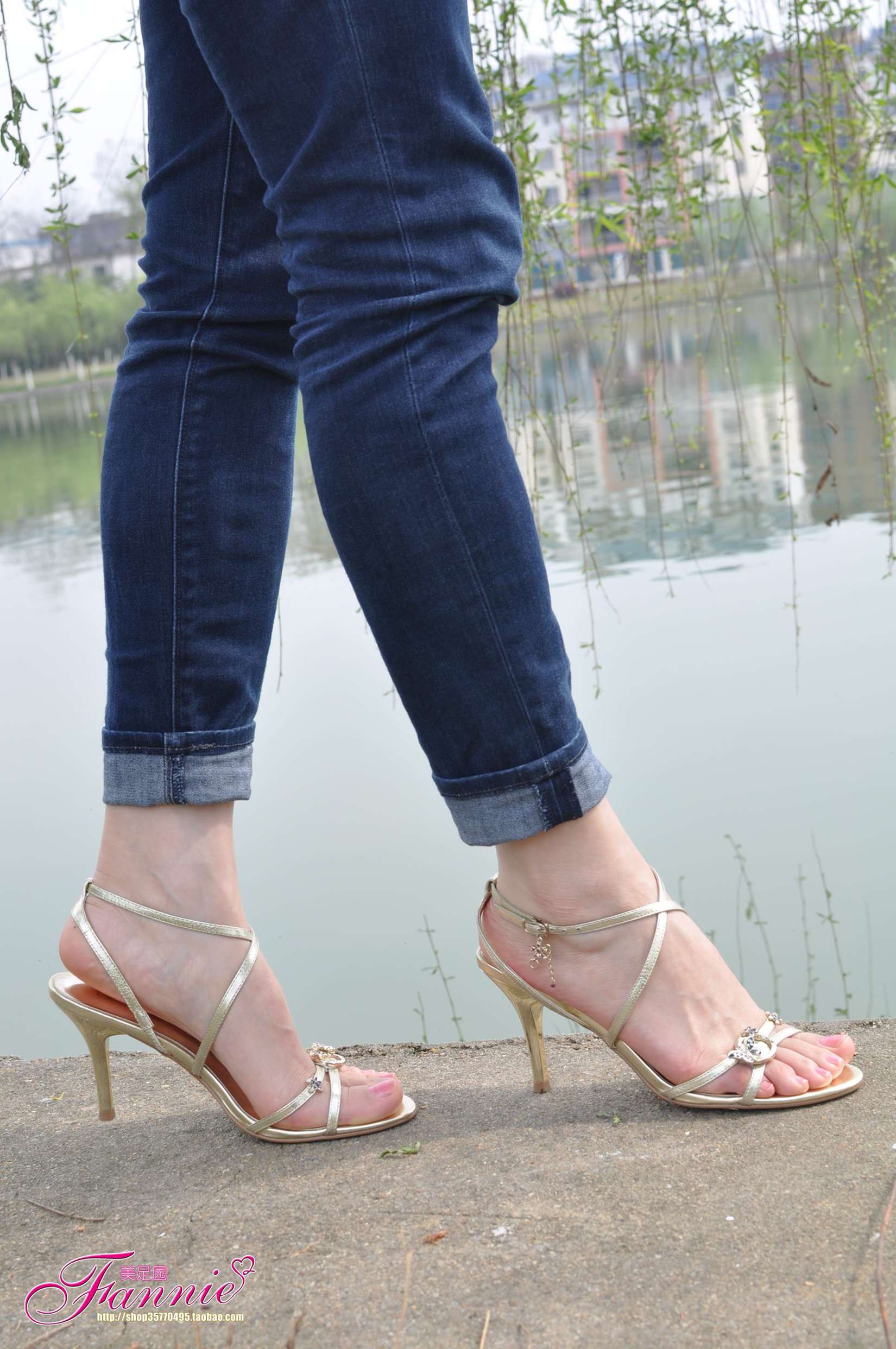 图片[28]-Fannie芬妮每足园 No.543 杨柳弄春柔 金色旋律[61P] – 速更版-美库