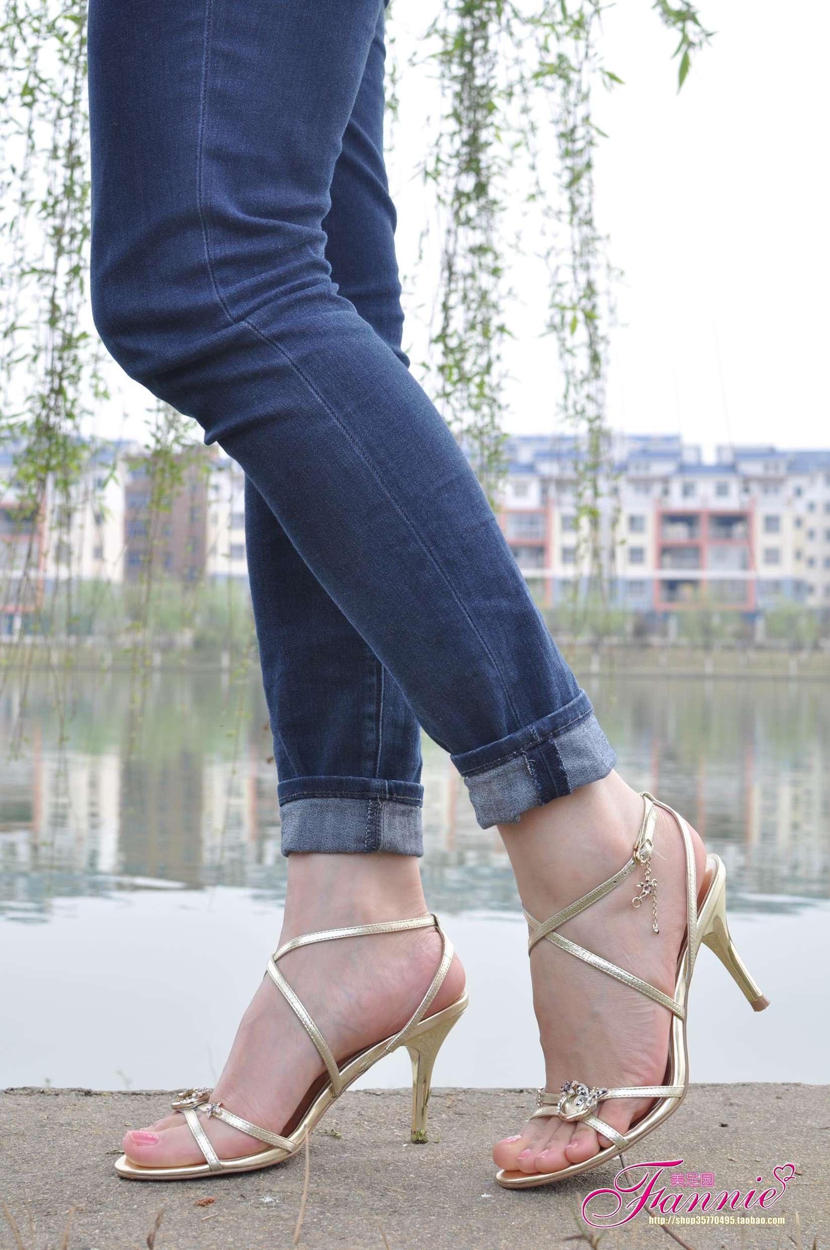 图片[34]-Fannie芬妮每足园 No.543 杨柳弄春柔 金色旋律[61P] – 速更版-美库