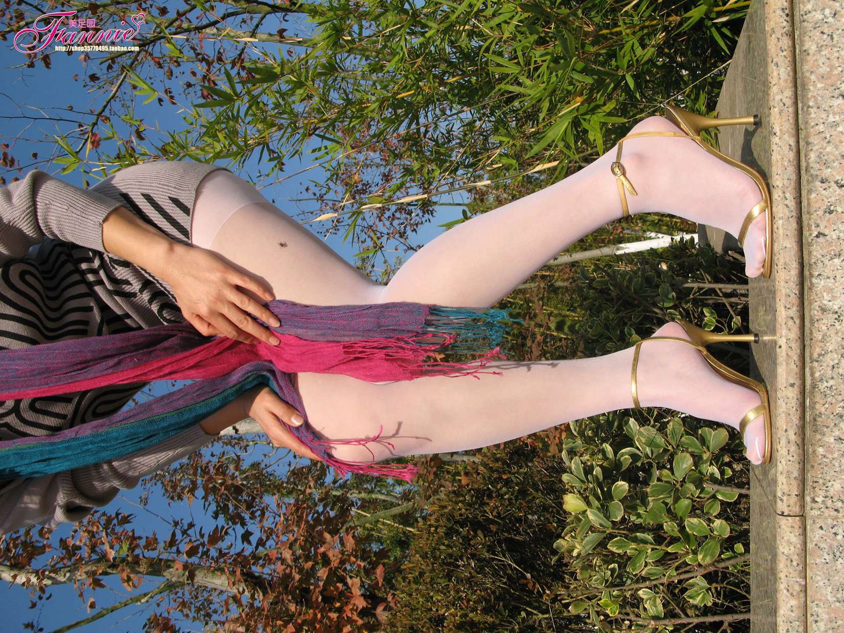 图片[45]-Fannie芬妮每足园 No.542 阳光下的丝恋 白丝[75P] – 速更版-美库