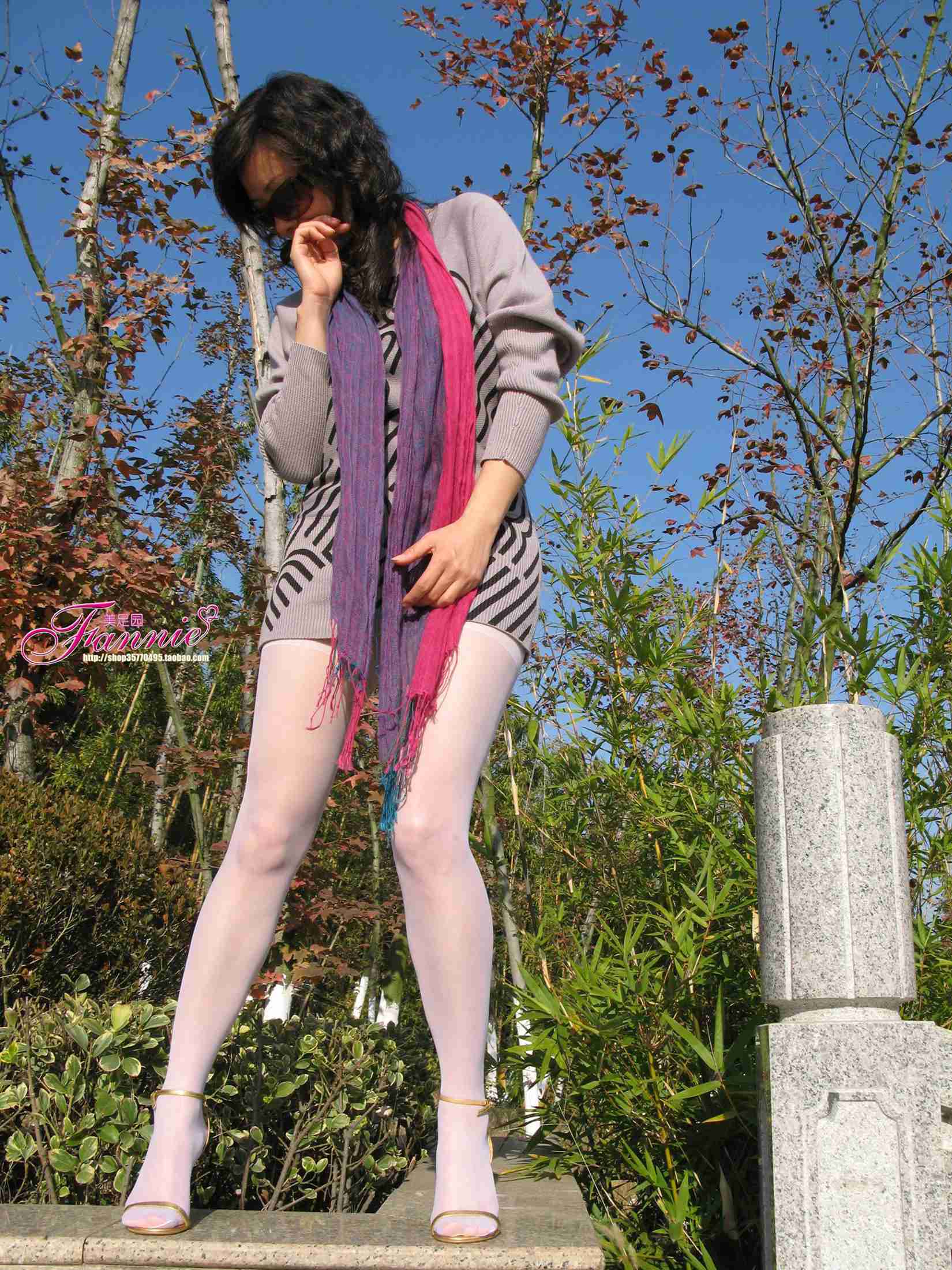 图片[48]-Fannie芬妮每足园 No.542 阳光下的丝恋 白丝[75P] – 速更版-美库