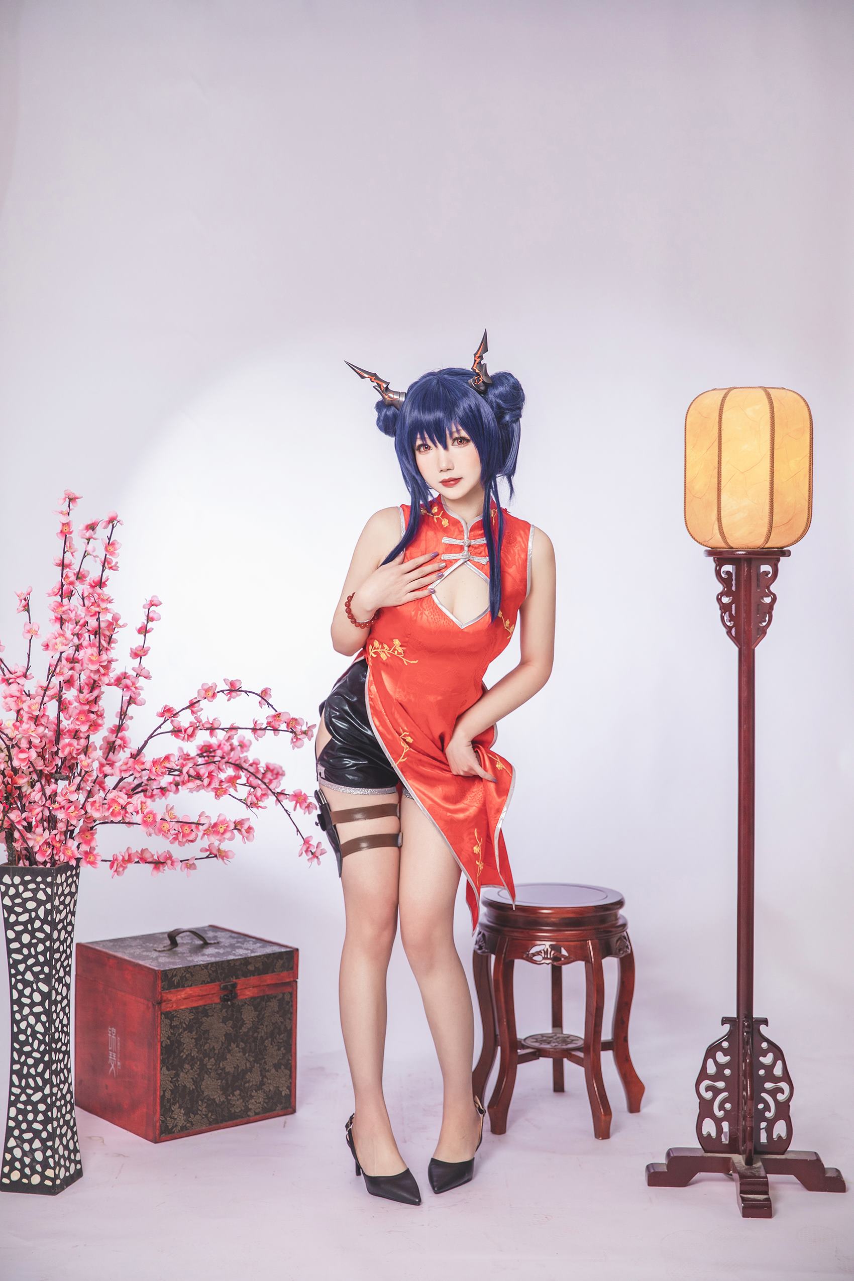 图片[12]-雪晴Astra  – 明日方舟 陈 旗袍[17P] – 速更版-美库