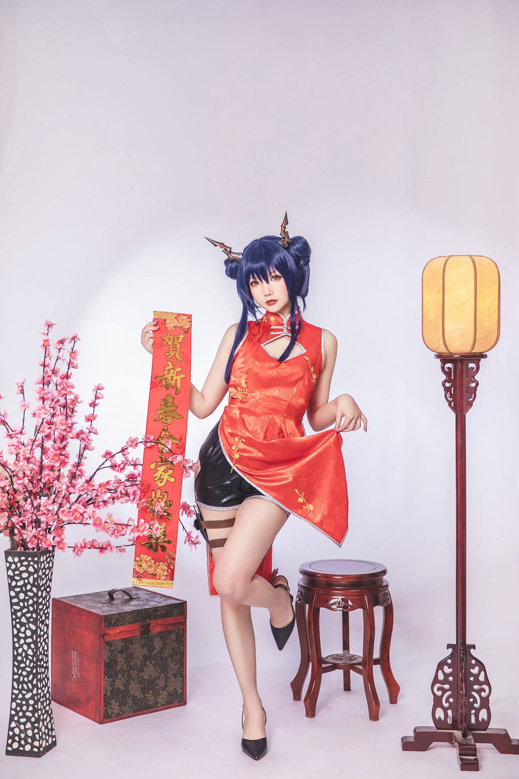 图片[13]-雪晴Astra  – 明日方舟 陈 旗袍[17P] – 速更版-美库