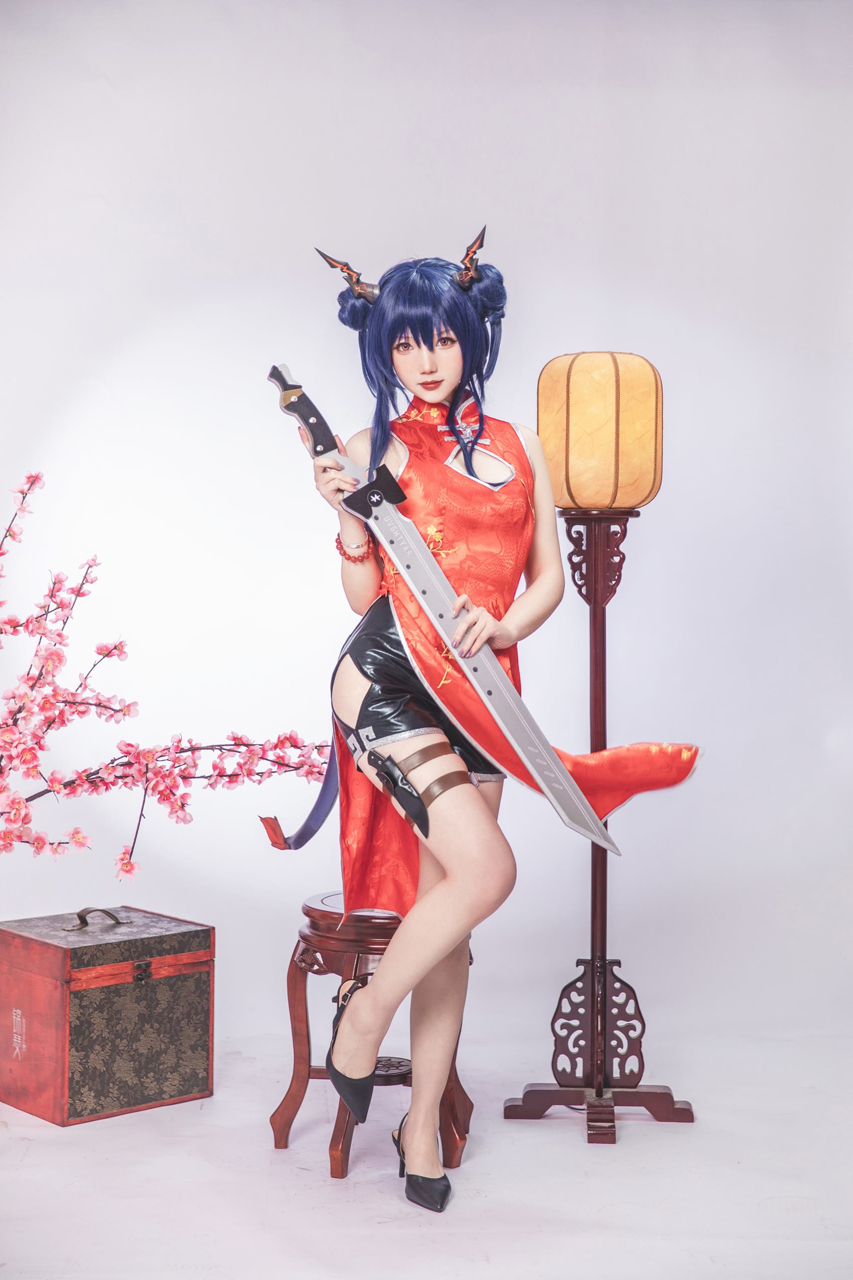 图片[14]-雪晴Astra  – 明日方舟 陈 旗袍[17P] – 速更版-美库