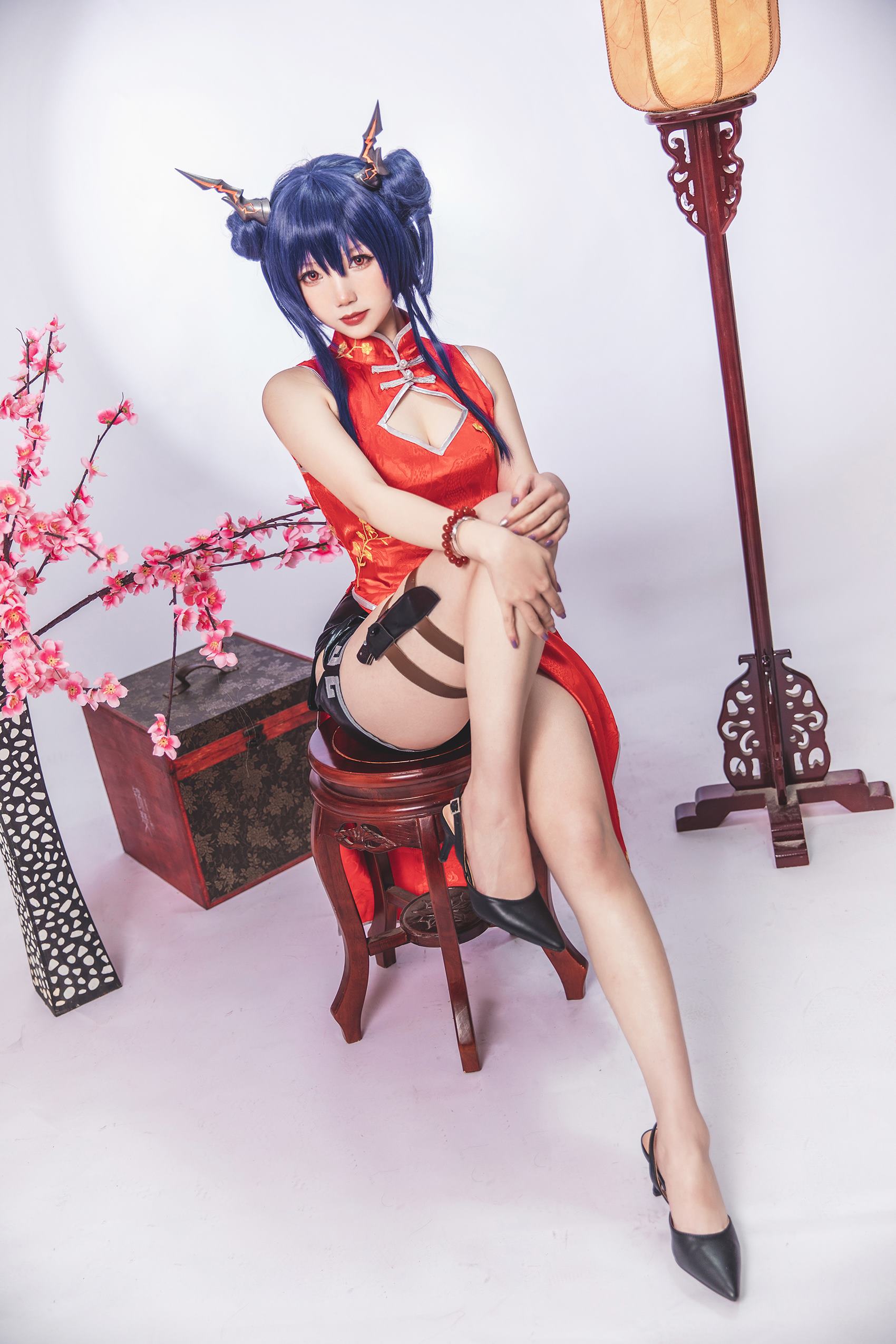 图片[15]-雪晴Astra  – 明日方舟 陈 旗袍[17P] – 速更版-美库