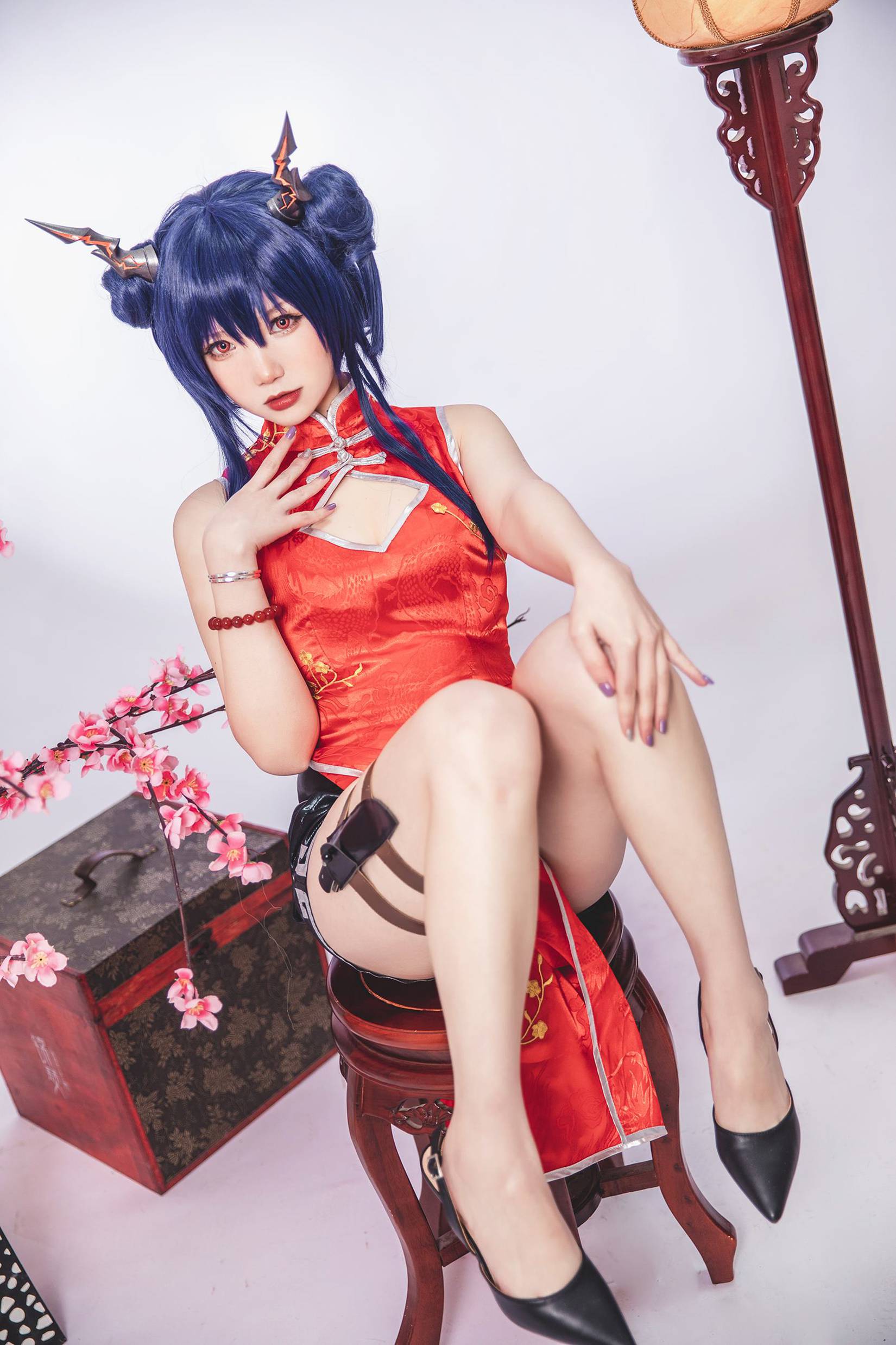 图片[17]-雪晴Astra  – 明日方舟 陈 旗袍[17P] – 速更版-美库