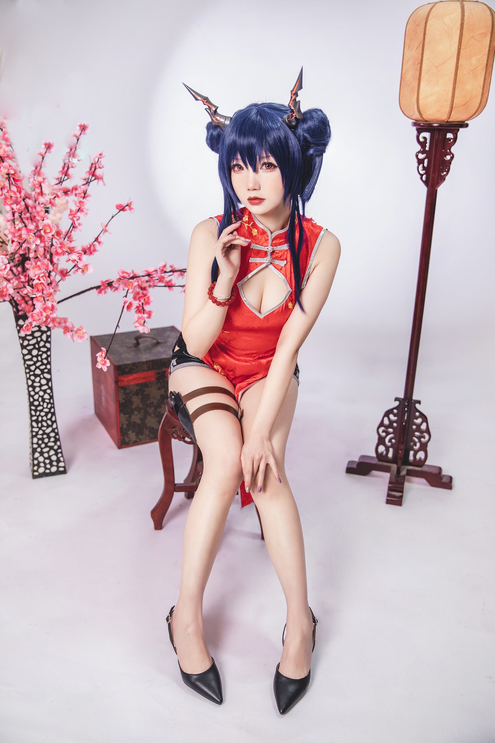 图片[18]-雪晴Astra  – 明日方舟 陈 旗袍[17P] – 速更版-美库