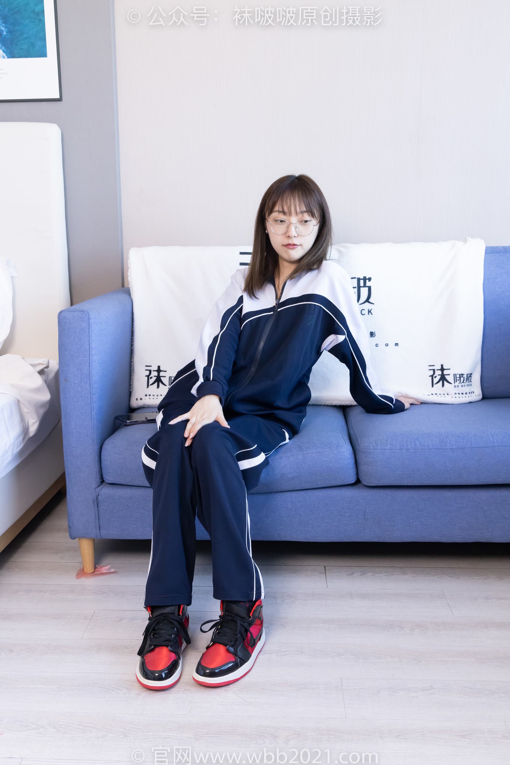 图片[12]-[BoBoSocks袜啵啵]NO.398 稚予-板鞋、白船袜、裸足、裸足[150P] – 速更版-美库