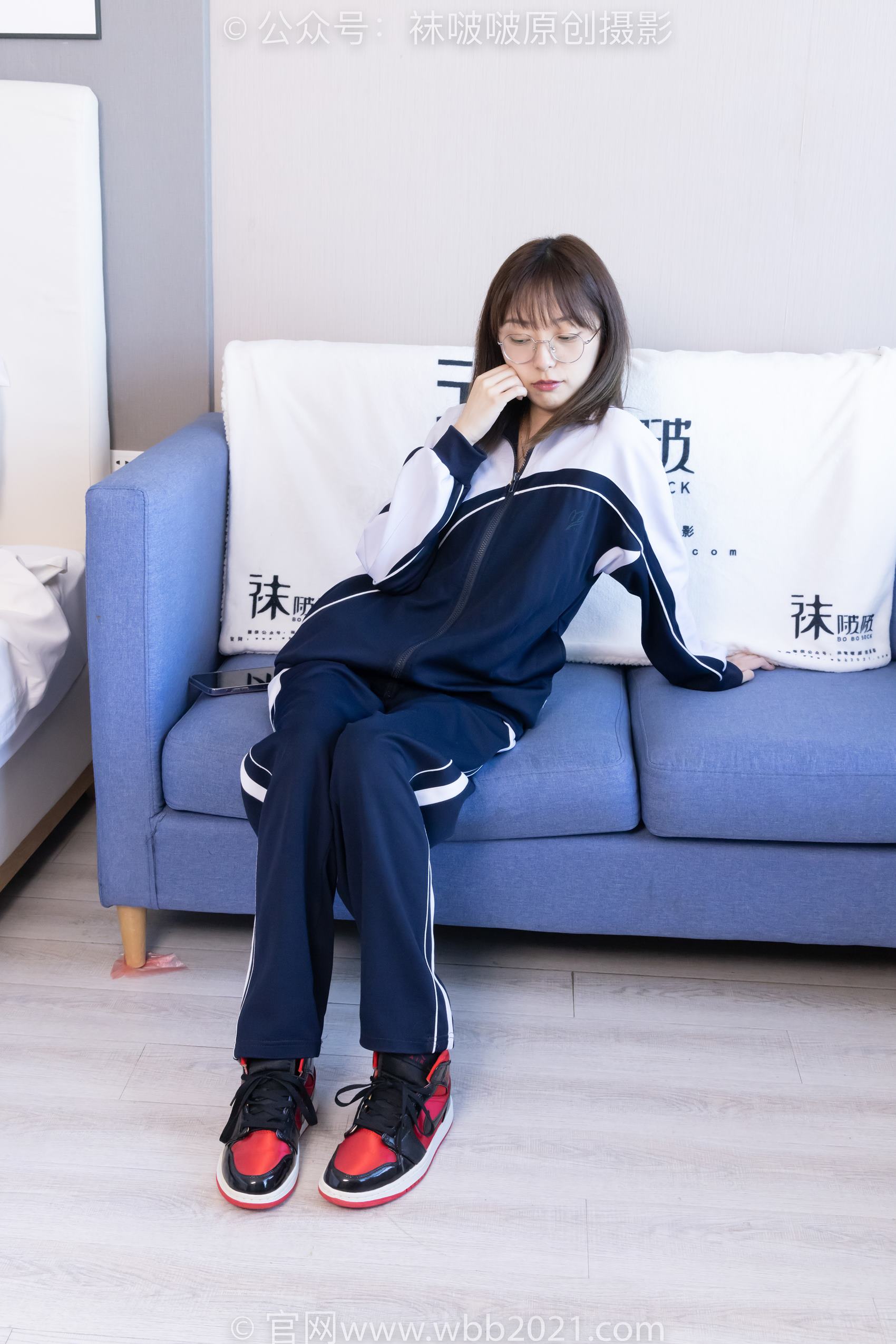 图片[14]-[BoBoSocks袜啵啵]NO.398 稚予-板鞋、白船袜、裸足、裸足[150P] – 速更版-美库