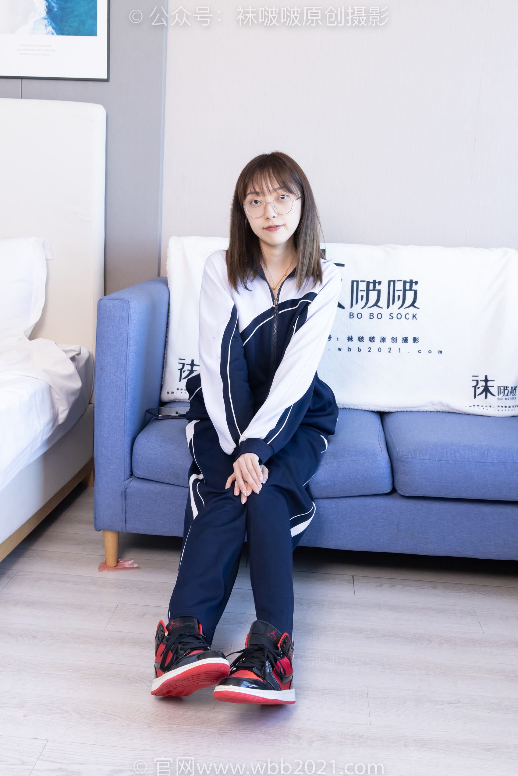 图片[17]-[BoBoSocks袜啵啵]NO.398 稚予-板鞋、白船袜、裸足、裸足[150P] – 速更版-美库