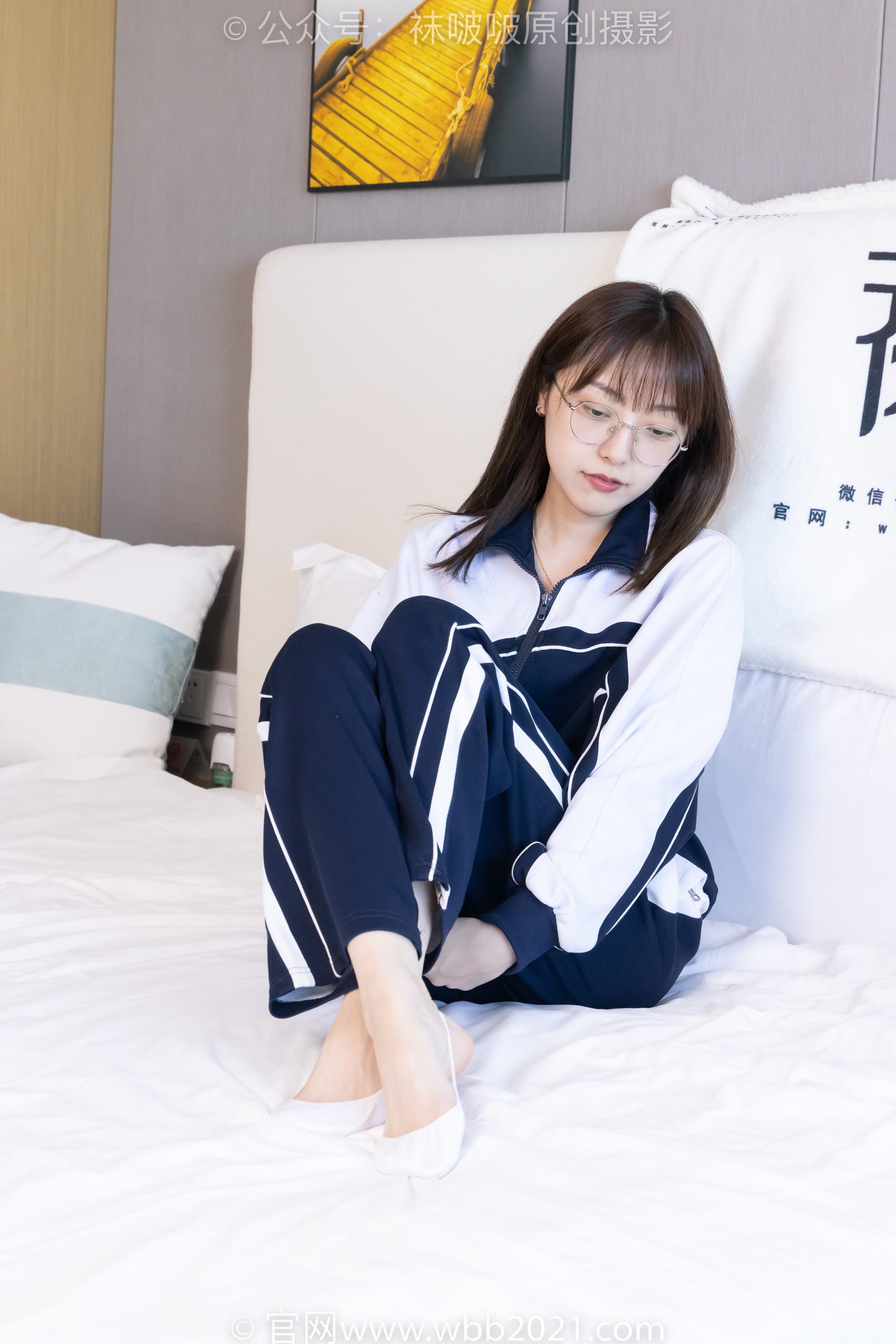 图片[46]-[BoBoSocks袜啵啵]NO.398 稚予-板鞋、白船袜、裸足、裸足[150P] – 速更版-美库