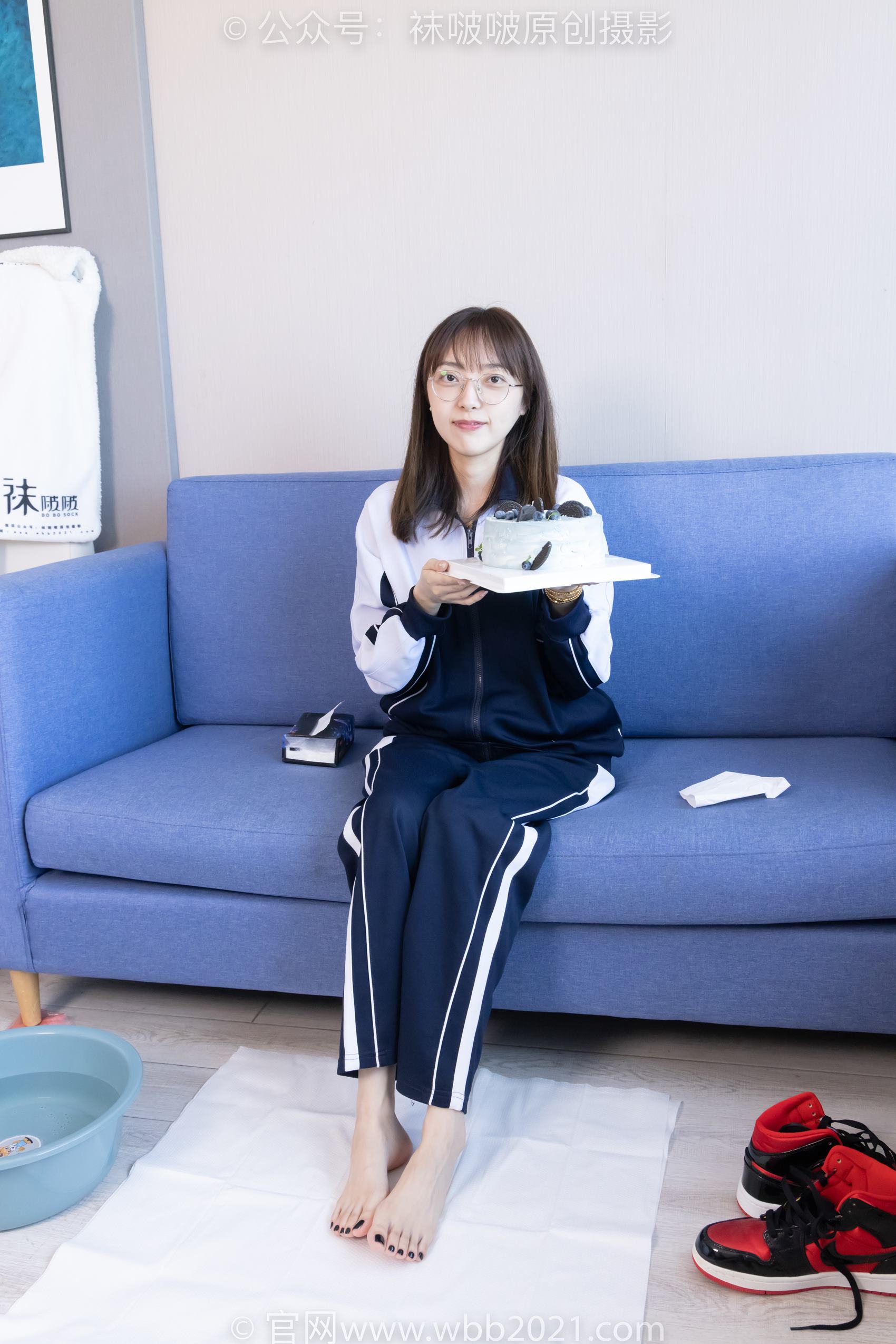 图片[87]-[BoBoSocks袜啵啵]NO.398 稚予-板鞋、白船袜、裸足、裸足[150P] – 速更版-美库