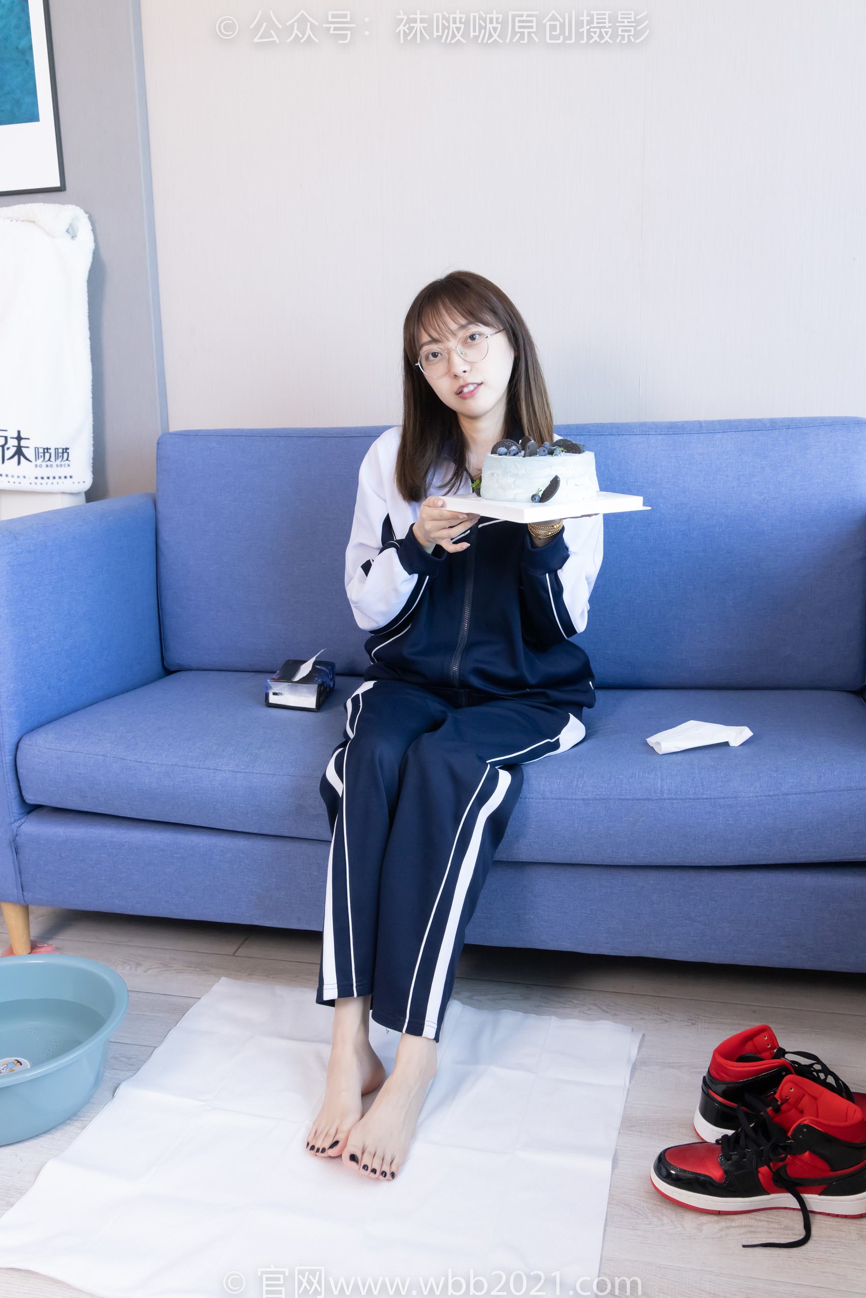 图片[88]-[BoBoSocks袜啵啵]NO.398 稚予-板鞋、白船袜、裸足、裸足[150P] – 速更版-美库