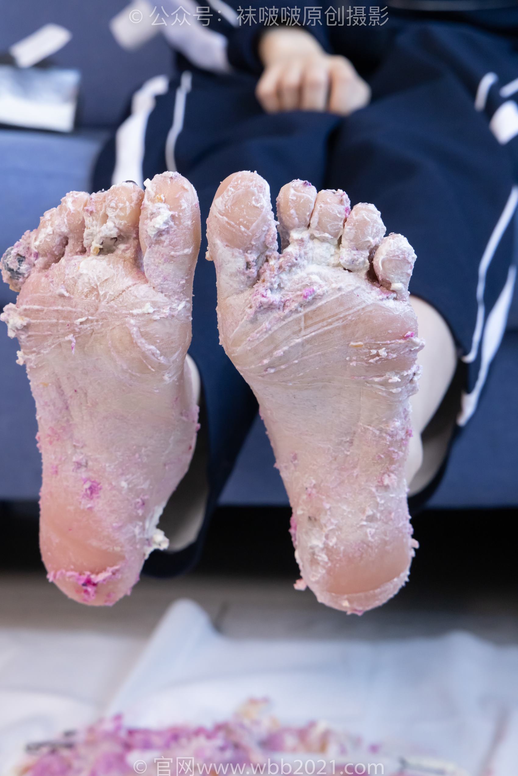 图片[106]-[BoBoSocks袜啵啵]NO.398 稚予-板鞋、白船袜、裸足、裸足[150P] – 速更版-美库