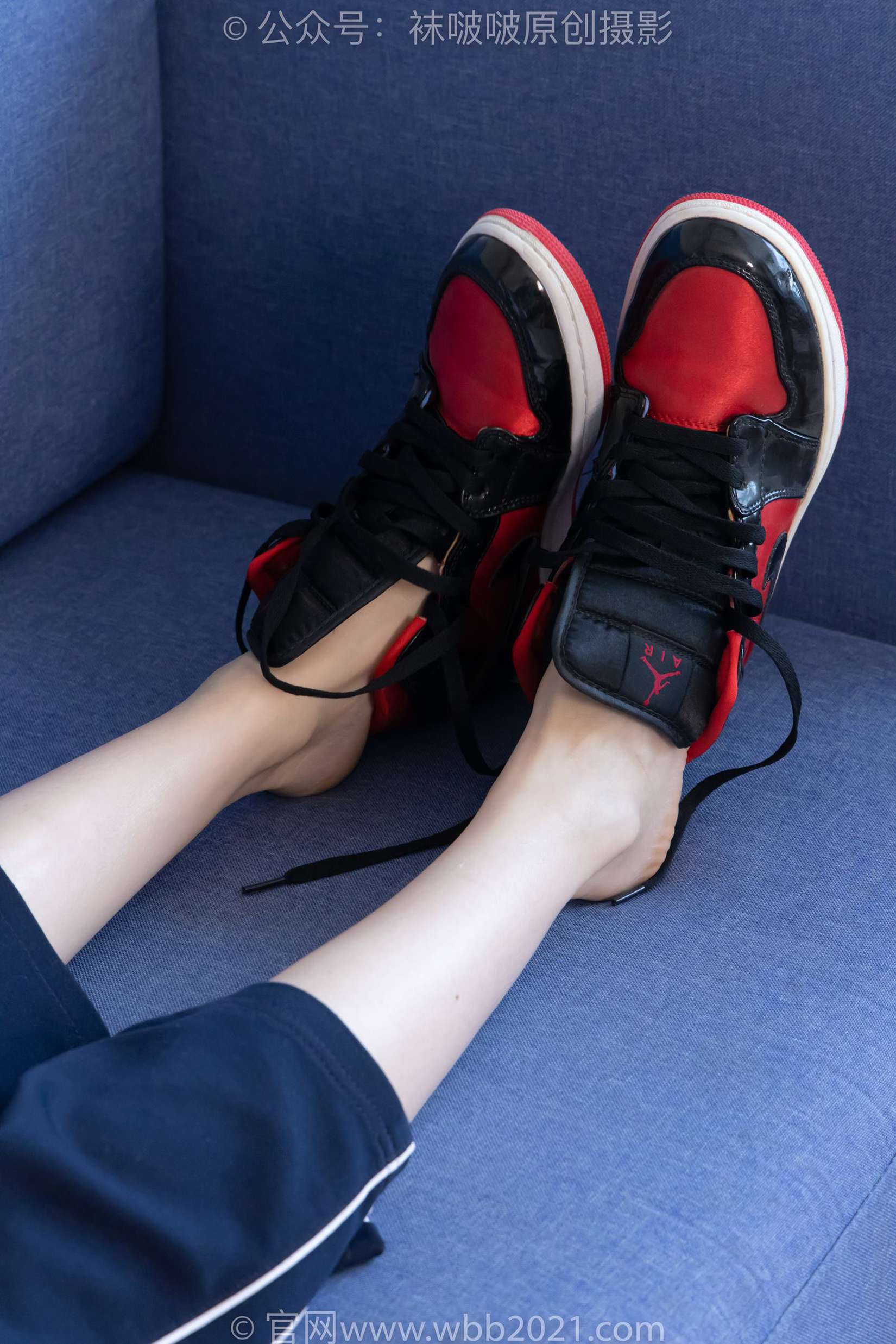 图片[124]-[BoBoSocks袜啵啵]NO.398 稚予-板鞋、白船袜、裸足、裸足[150P] – 速更版-美库