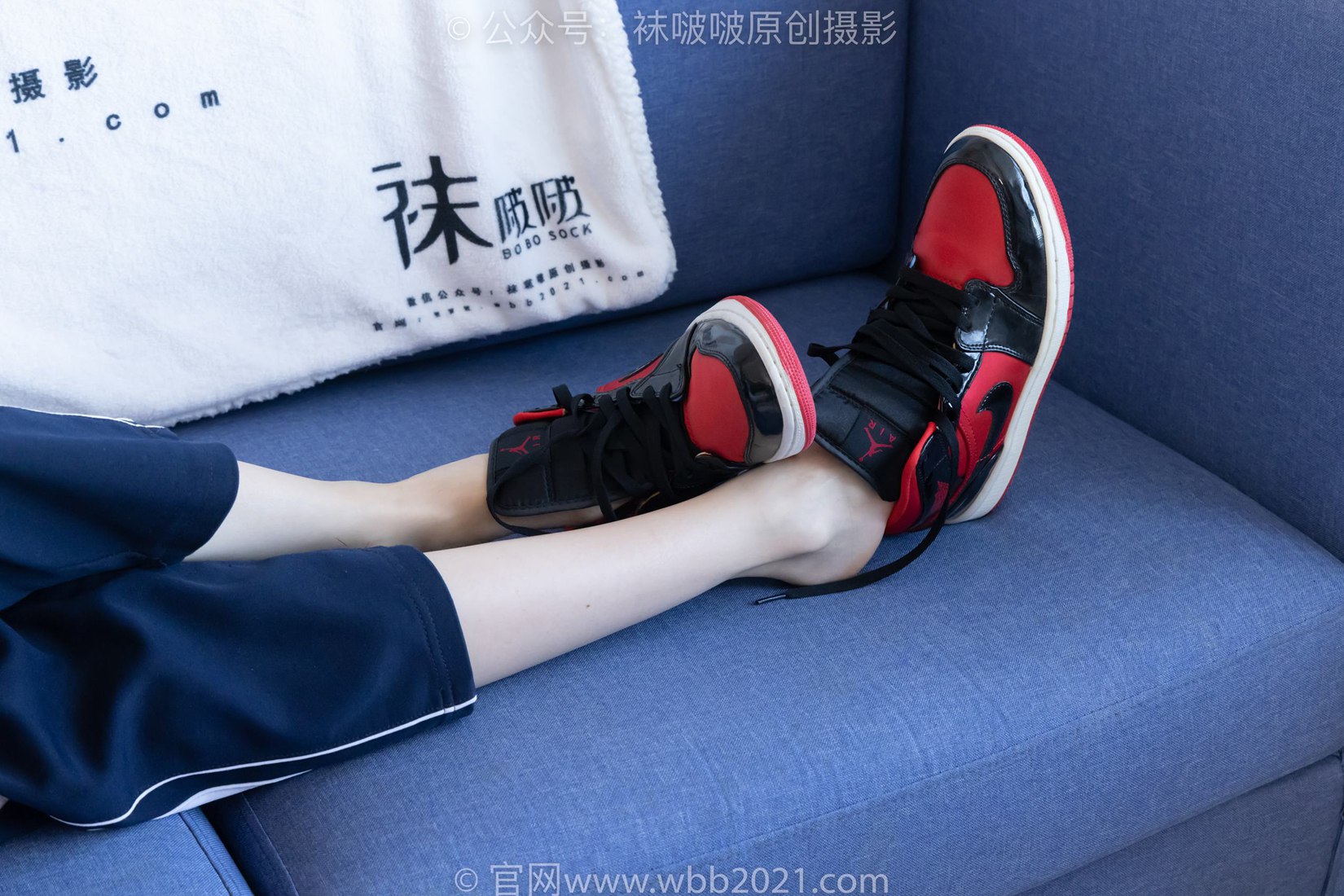 图片[129]-[BoBoSocks袜啵啵]NO.398 稚予-板鞋、白船袜、裸足、裸足[150P] – 速更版-美库